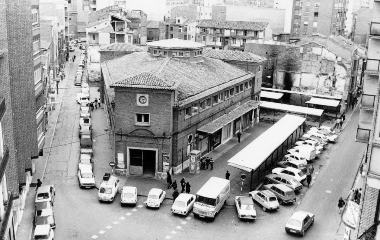 El mercado en los años 80.