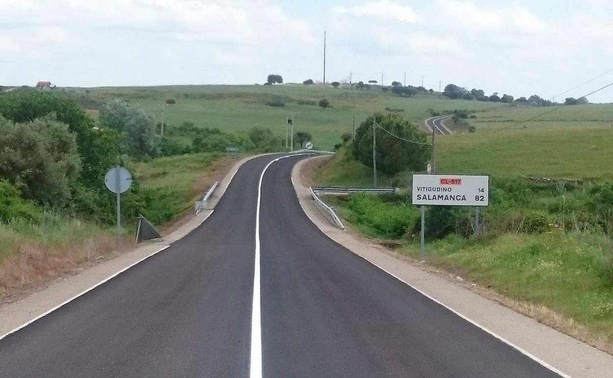 Uno de los tramos mejorados.