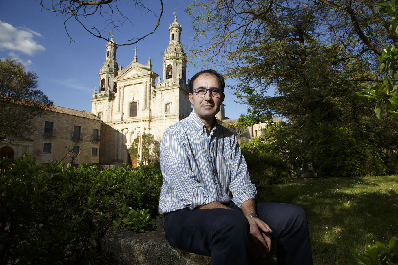 Sergio Cocho, profesor de la Santa Espina.