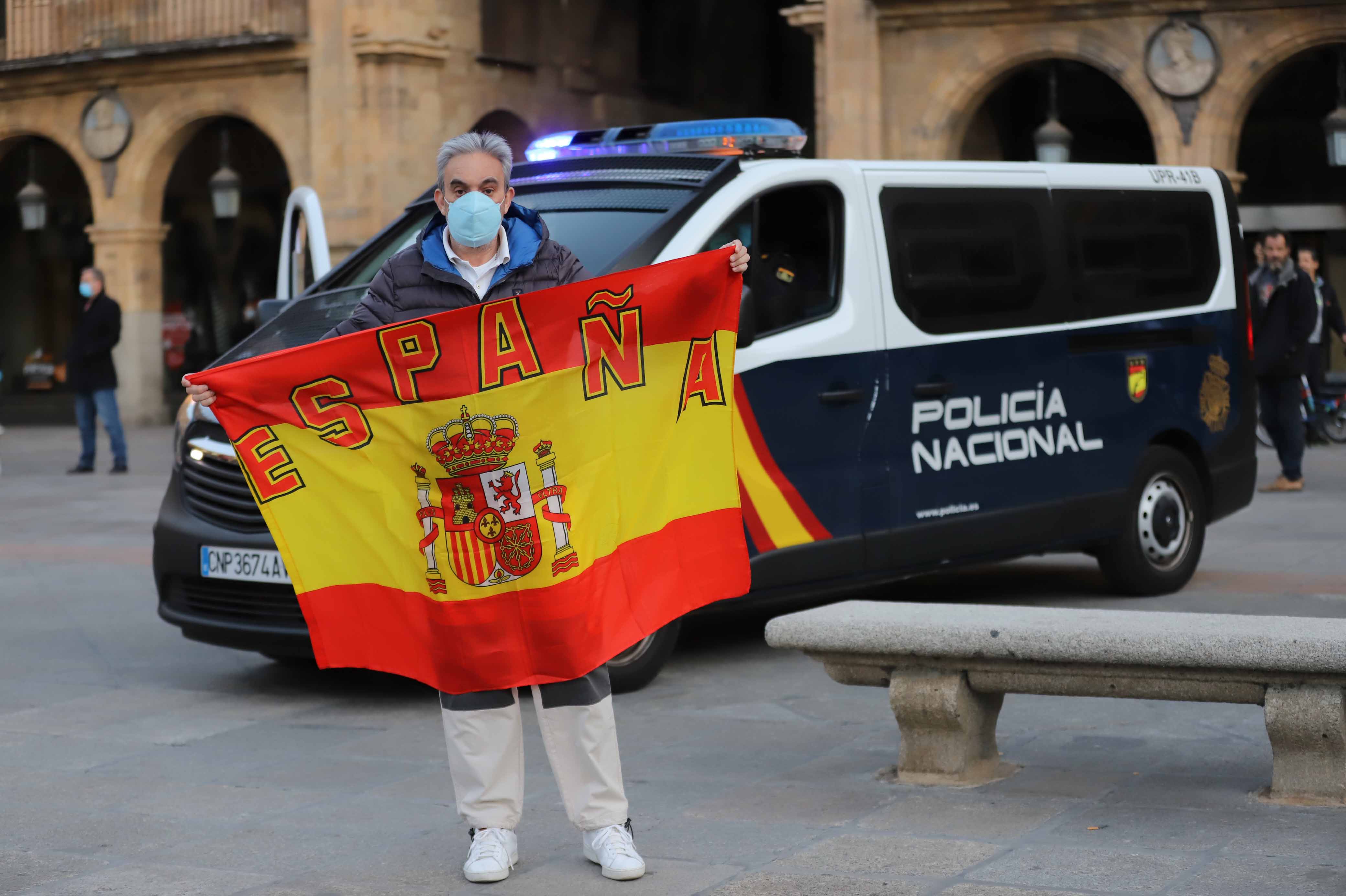 Fotos: Manifestación contra el Gobierno en Salamanca