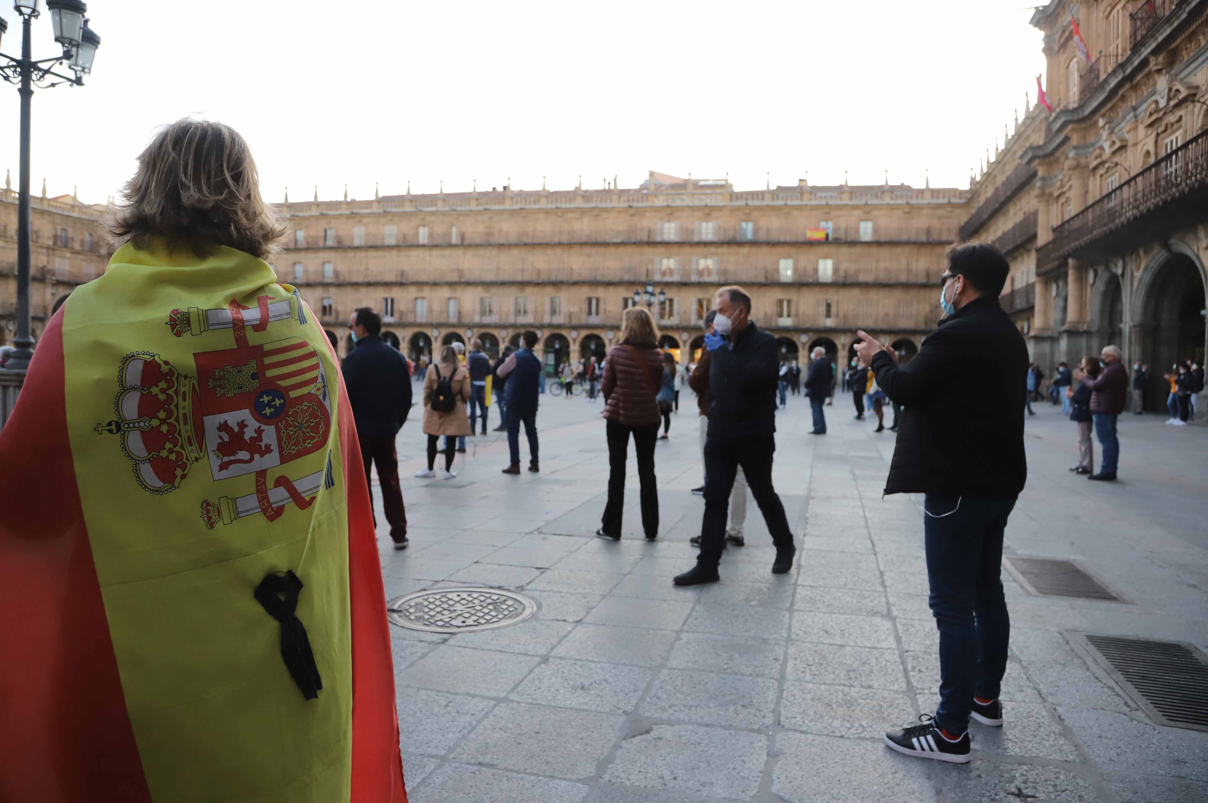 Fotos: Manifestación contra el Gobierno en Salamanca