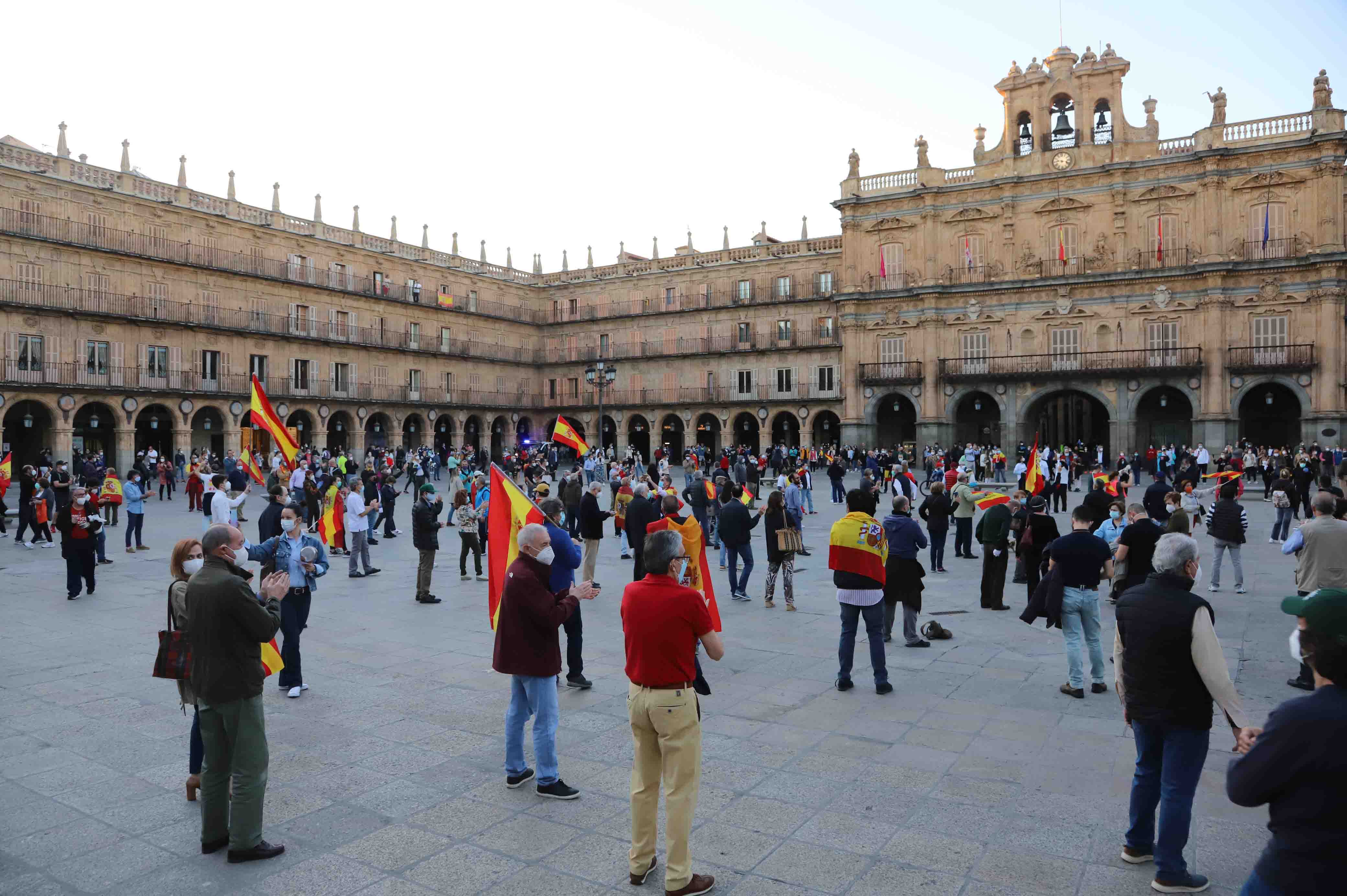 Fotos: Tercer día de protestas contra el Gobierno en Salamanca