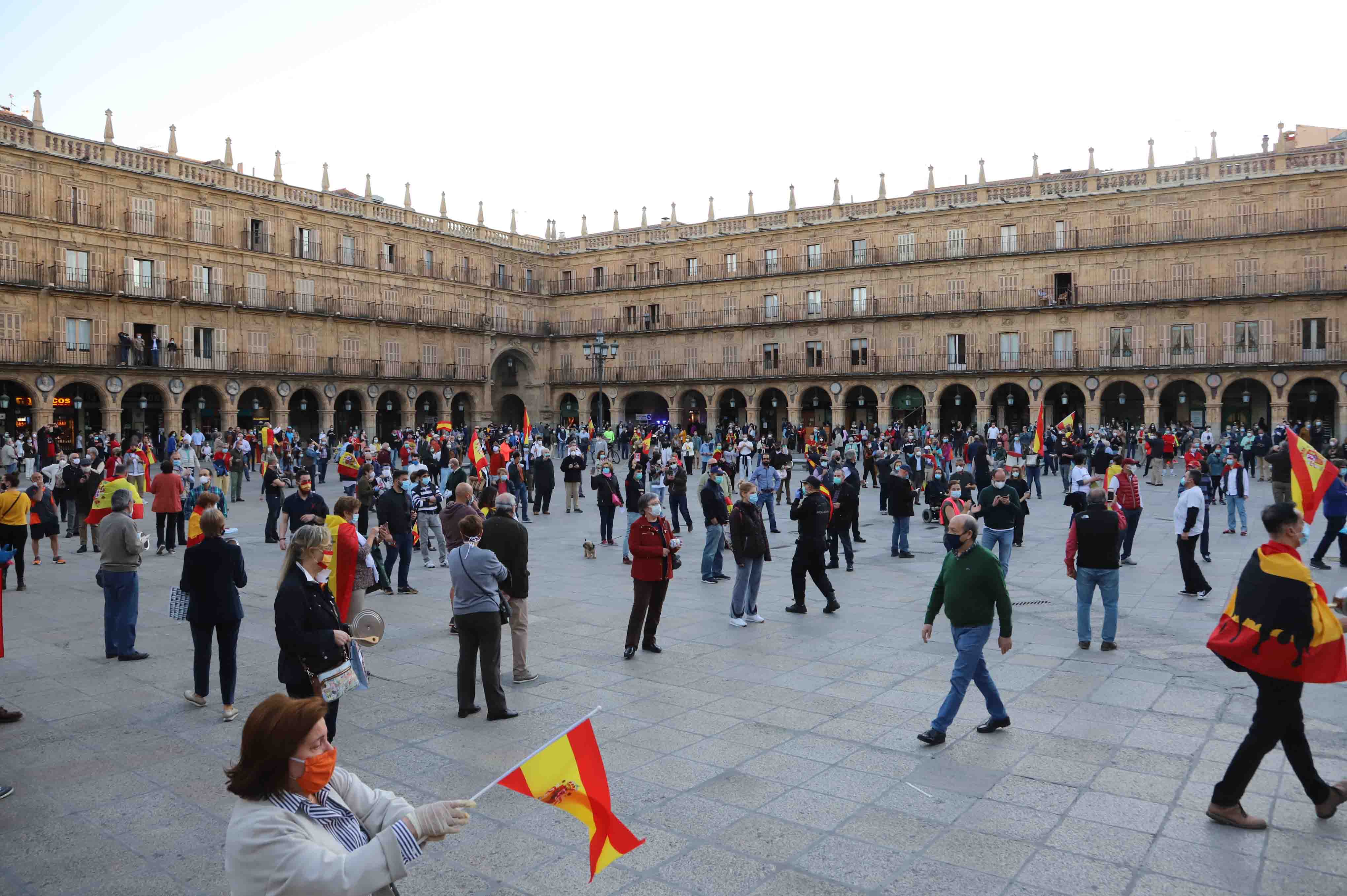 Fotos: Tercer día de protestas contra el Gobierno en Salamanca