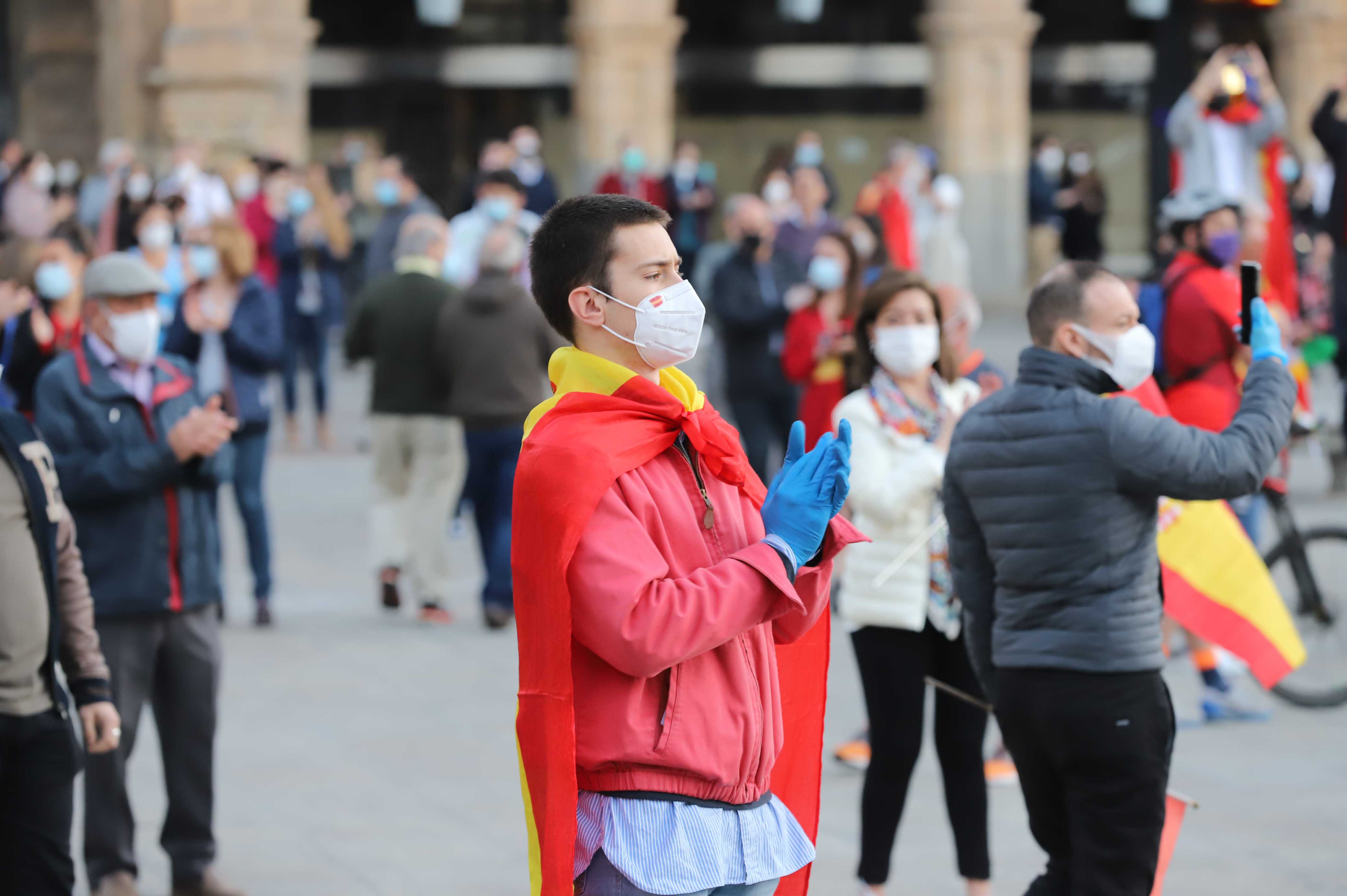 Fotos: Tercer día de protestas contra el Gobierno en Salamanca