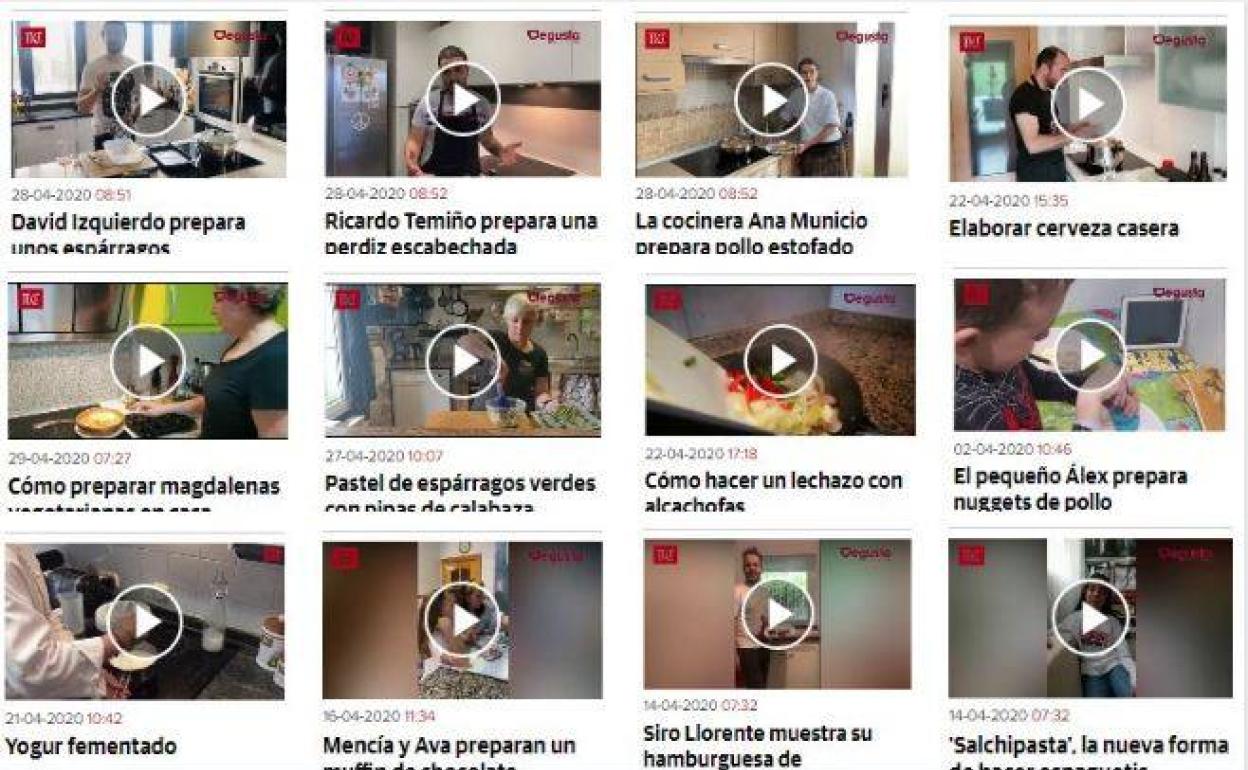 Coronavirus: Recetrio para la cuarentena: Sesenta recetas de la 'cibergastronomía' regional