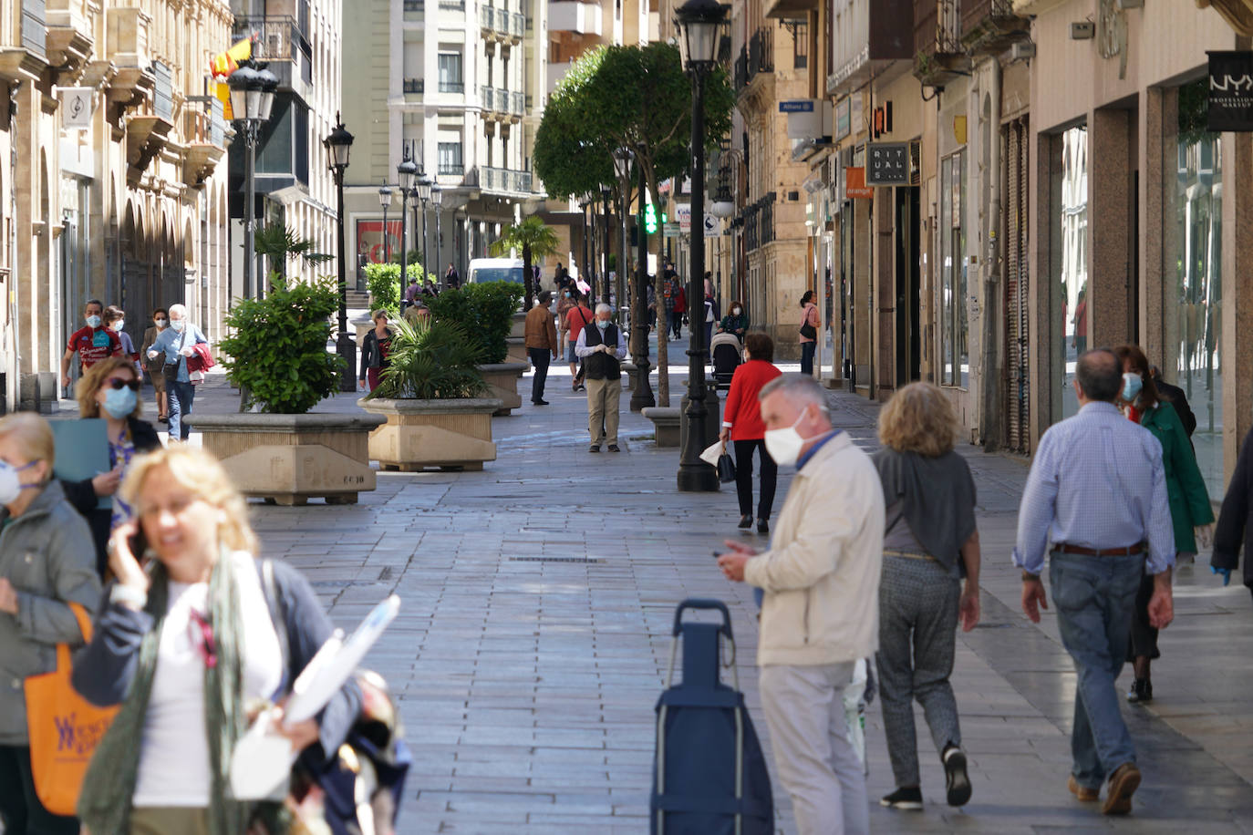 Fotos: Salamanca vuelve a salir de escaparates