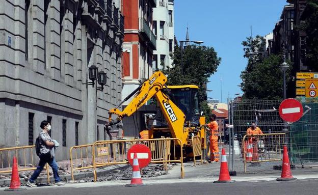 La entrada a la calle Duque de la Victoria de Valladolid tendrá una acera de más de cuatro metros