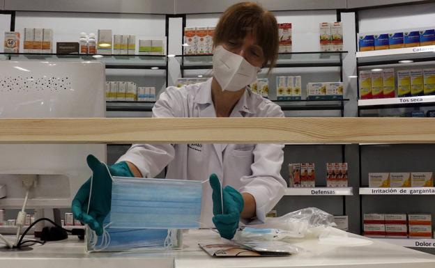 Las farmacias de la región, sin problemas de abastecimiento de mascarillas