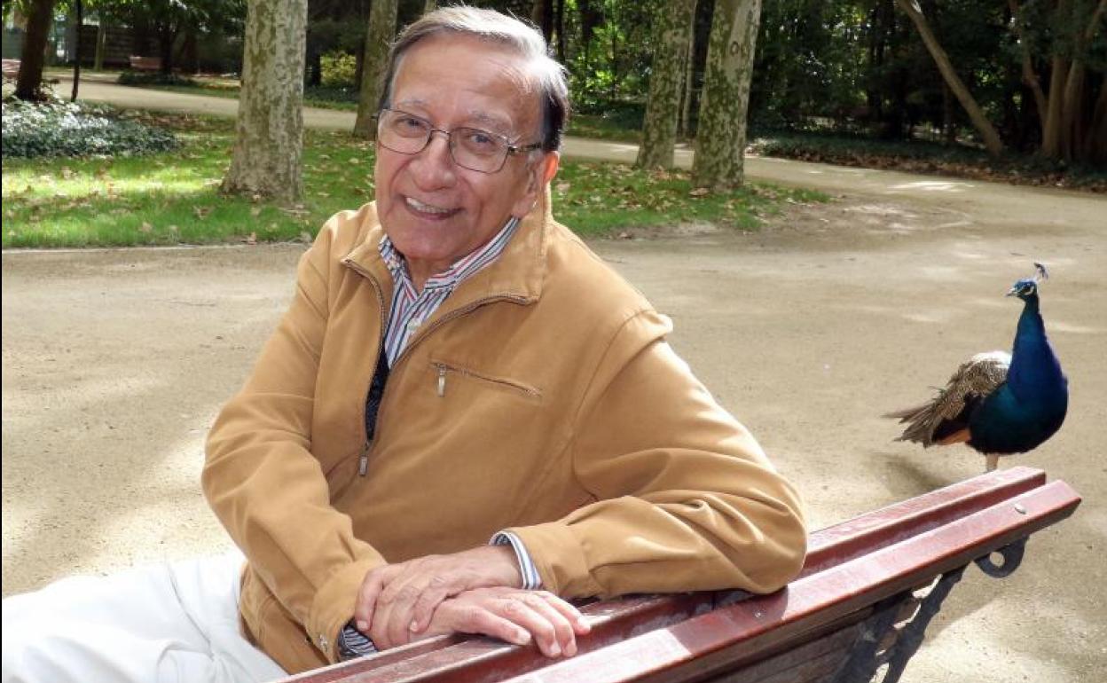 Ramón García, en el Campo Grande. 