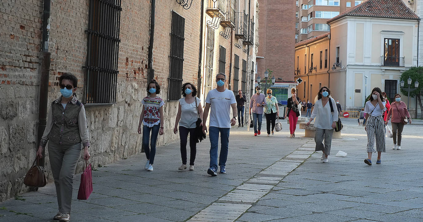 Fotos: Primer día del uso obligatorio de la mascarilla en Valladolid