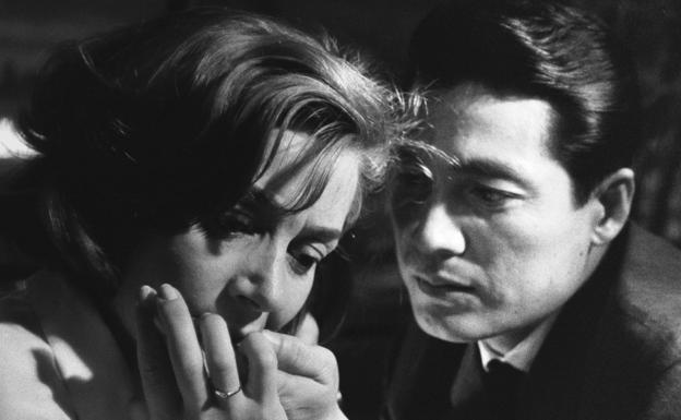 Emmanuelle Riva y Eiji Okada en 'Hiroshima mon amour'.