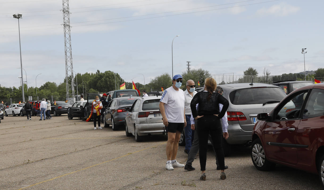 La caravana de Vox toma Palencia. 