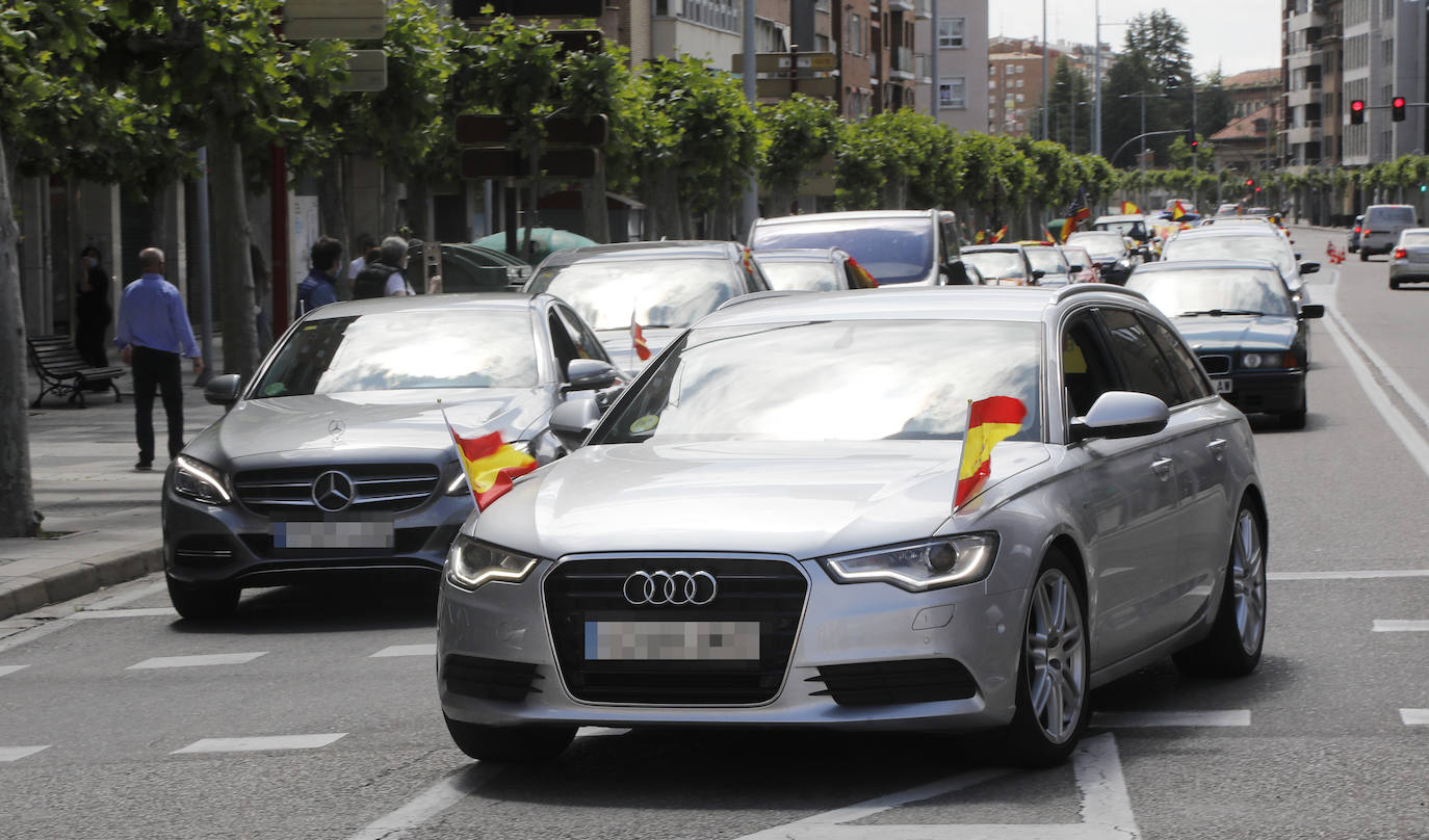 La caravana de Vox toma Palencia. 