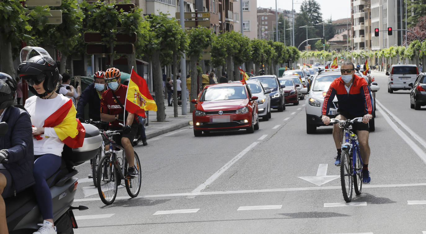 La caravana de Vox toma Palencia. 