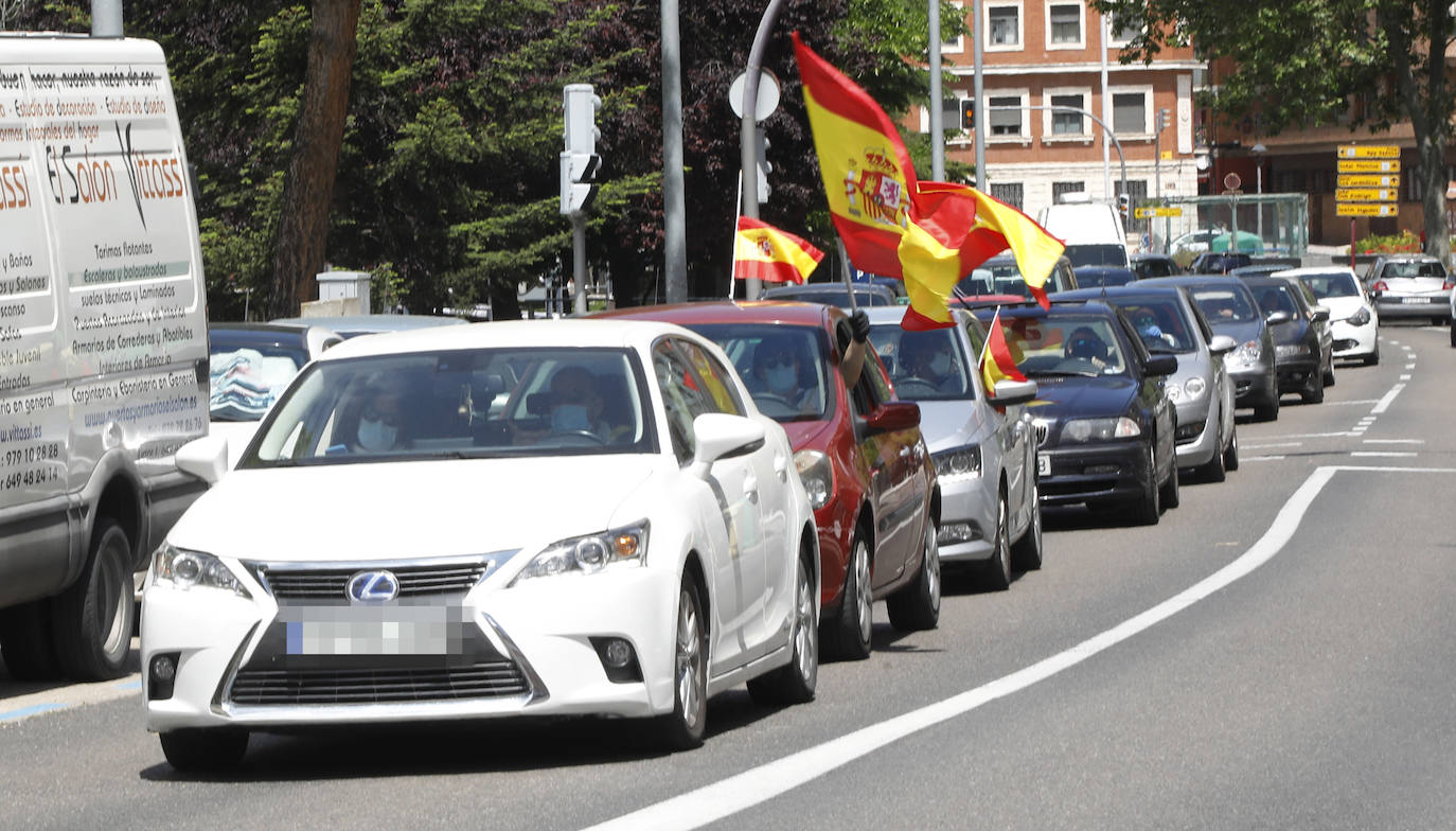 La caravana de Vox toma Palencia. 