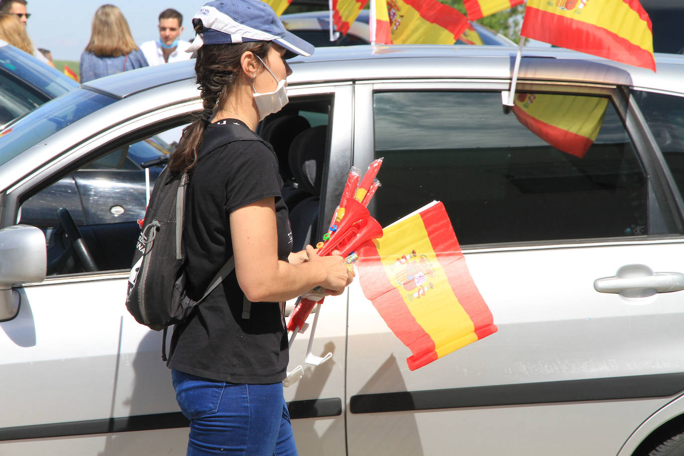 La caravana de Vox en Segovia. 