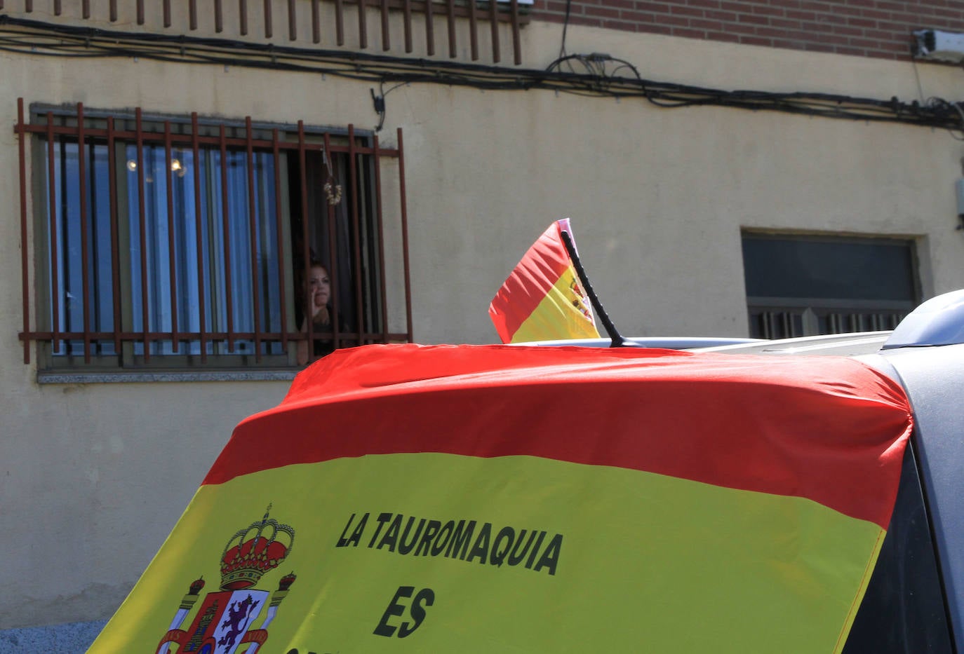 La caravana de Vox en Segovia. 