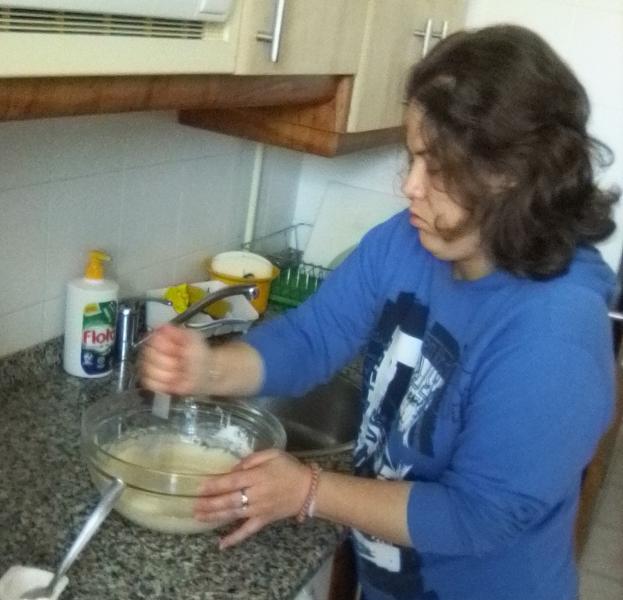 Tamara Candelas ha compaginado los momentos de ocio con talleres de cocina.