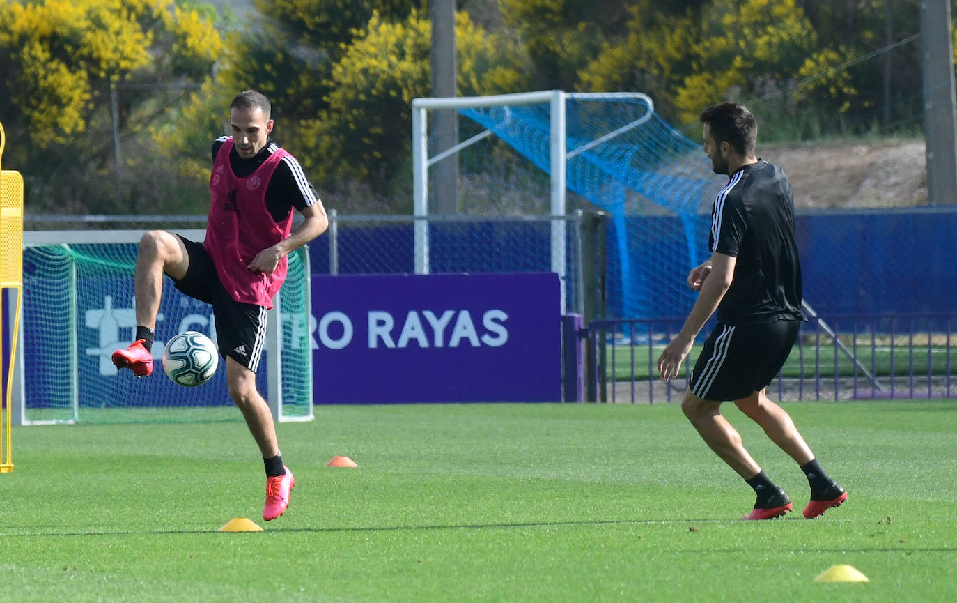 Fotos: El Real Valladolid puede entrenar en grupos de 14