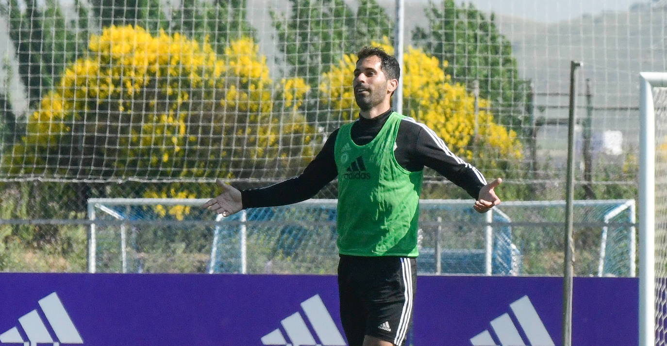 Fotos: El Real Valladolid puede entrenar en grupos de 14