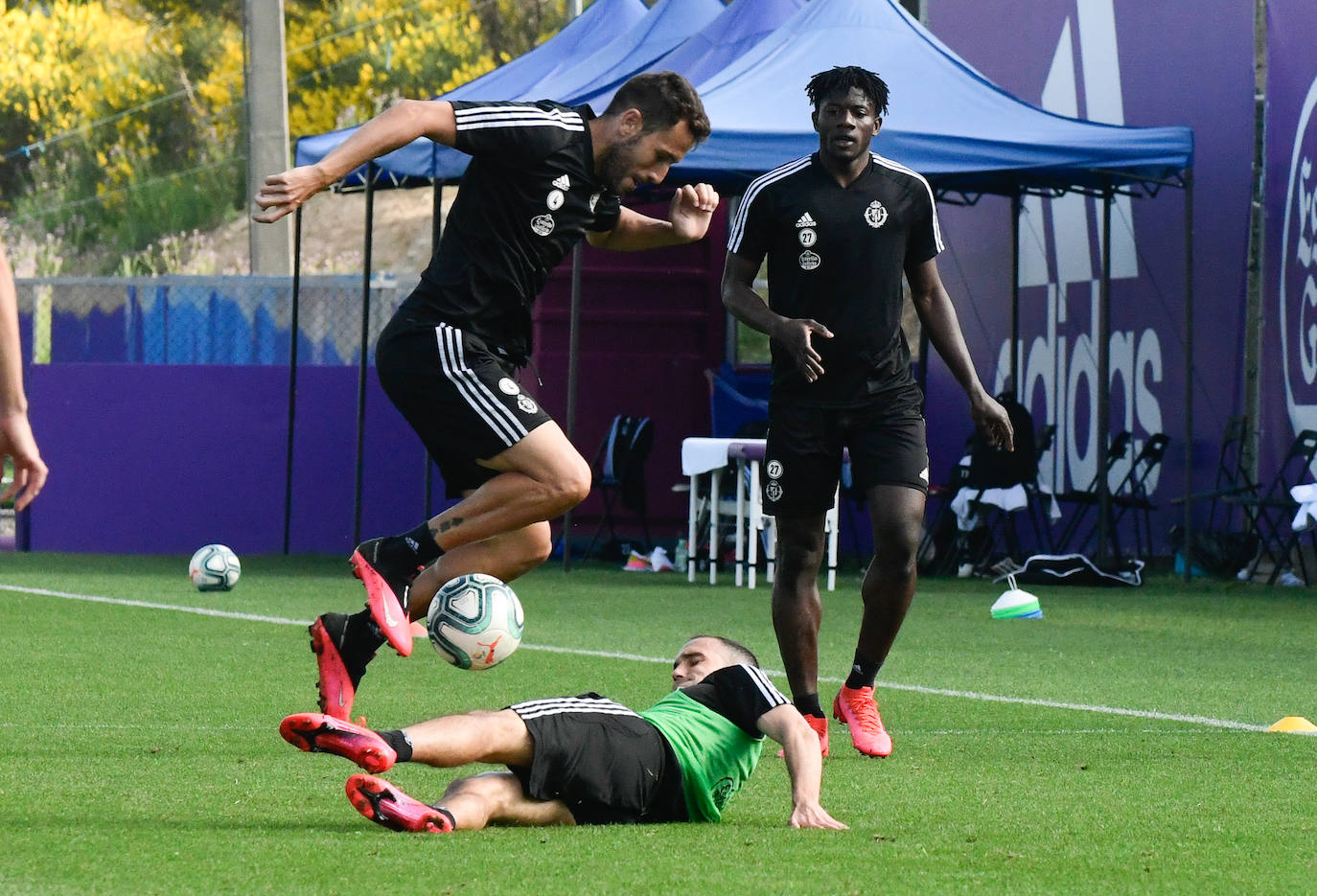 Fotos: El Real Valladolid puede entrenar en grupos de 14