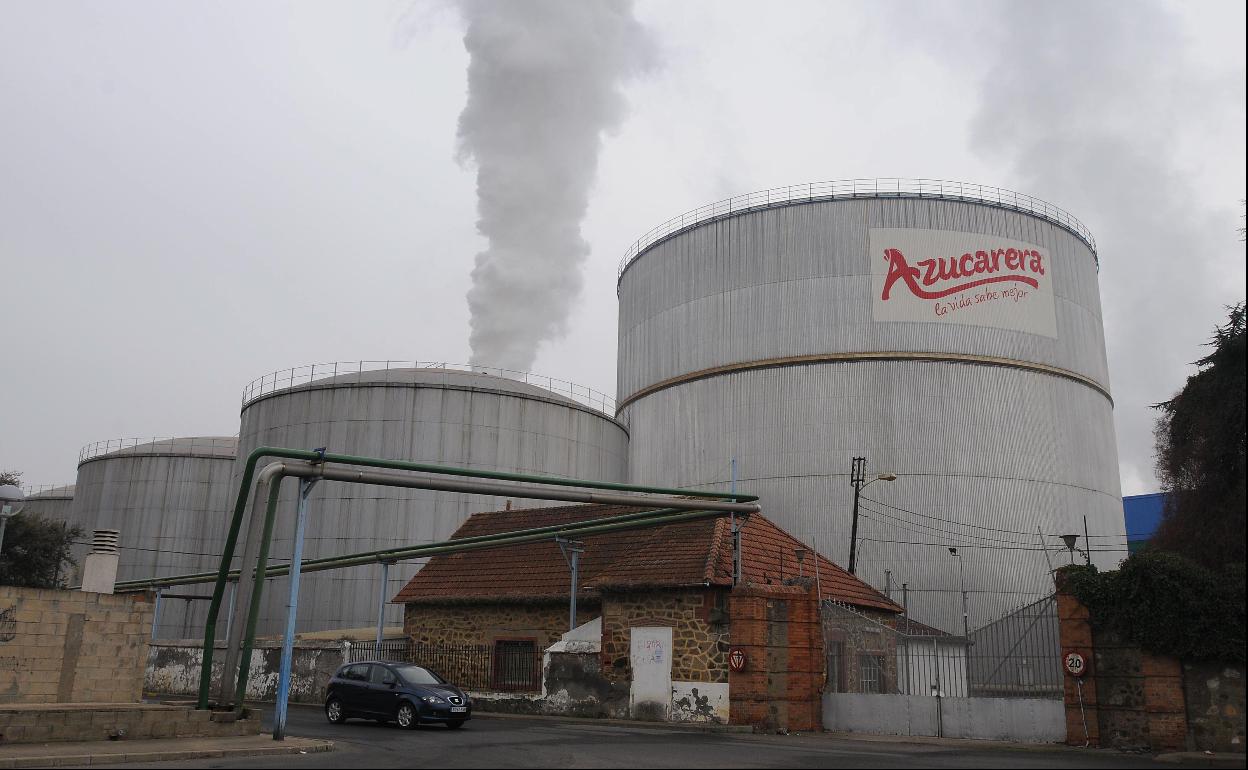 Imagen de las instalaciones de Azucarera en La Bañeza.