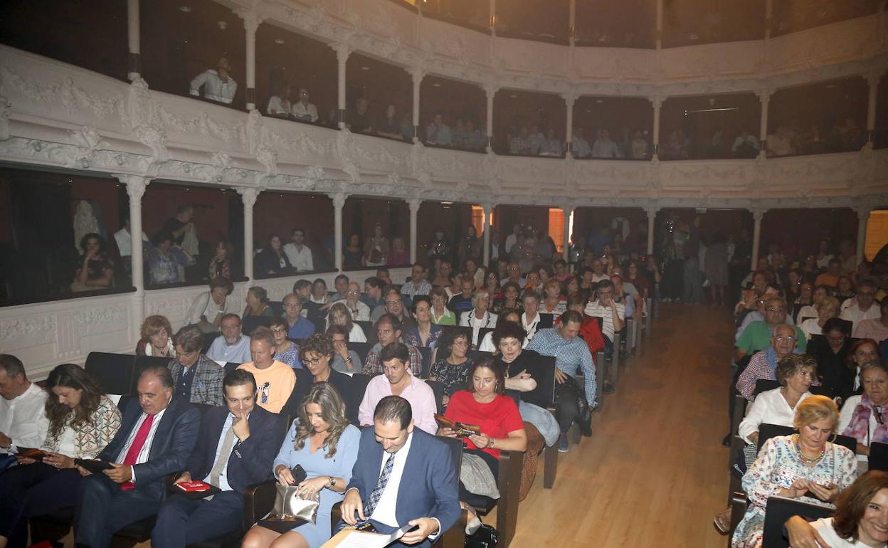 Inauguración del Festival de Teatro 'Ciudad de Palencia' en septiembre del aó pasado. 