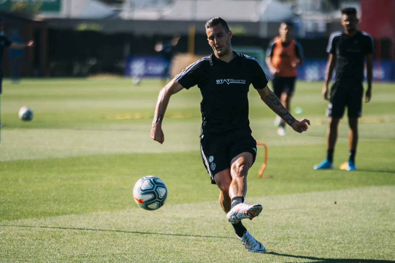 Fotos: La primera plantilla del Real Valladolid continúa trabajando a buen ritmo