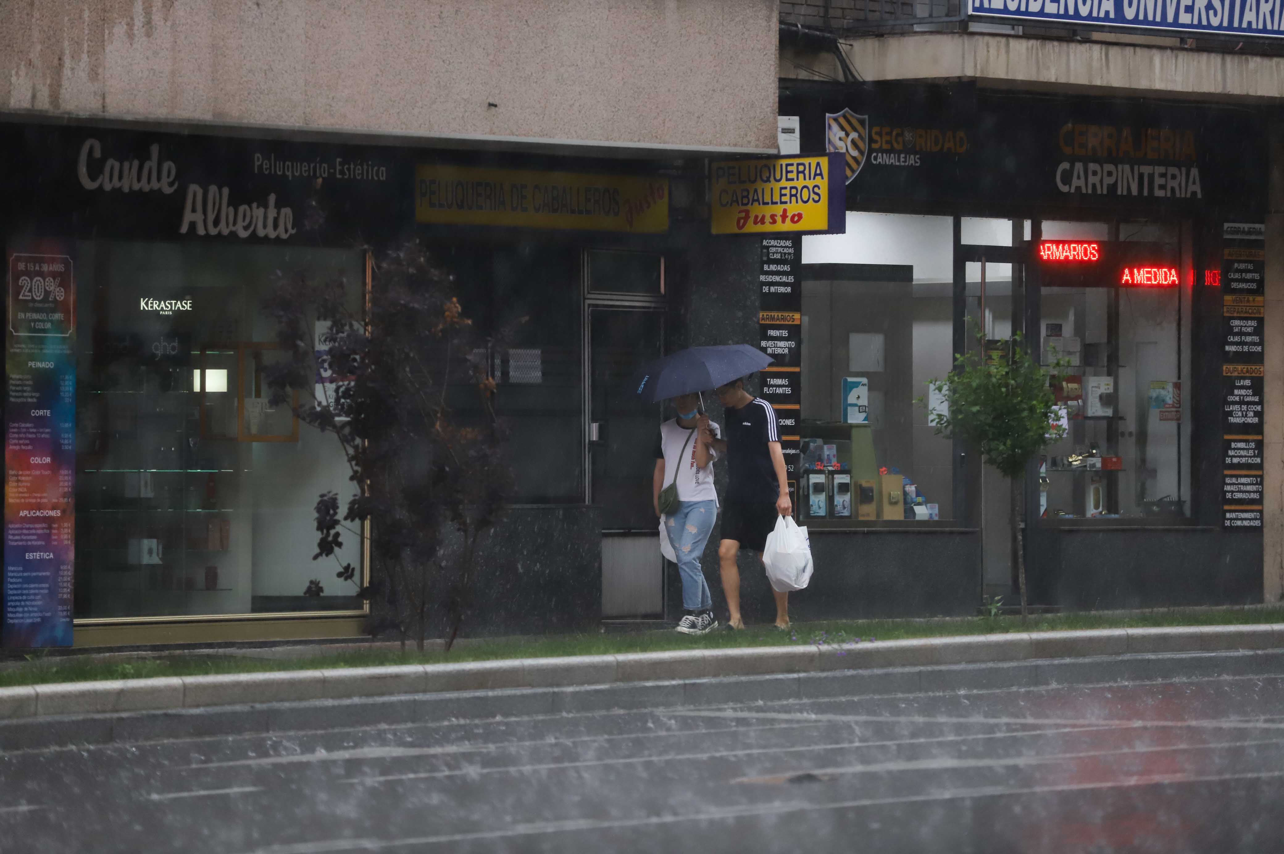 Fotos: La tormenta sorprende a Salamanca y su provincia