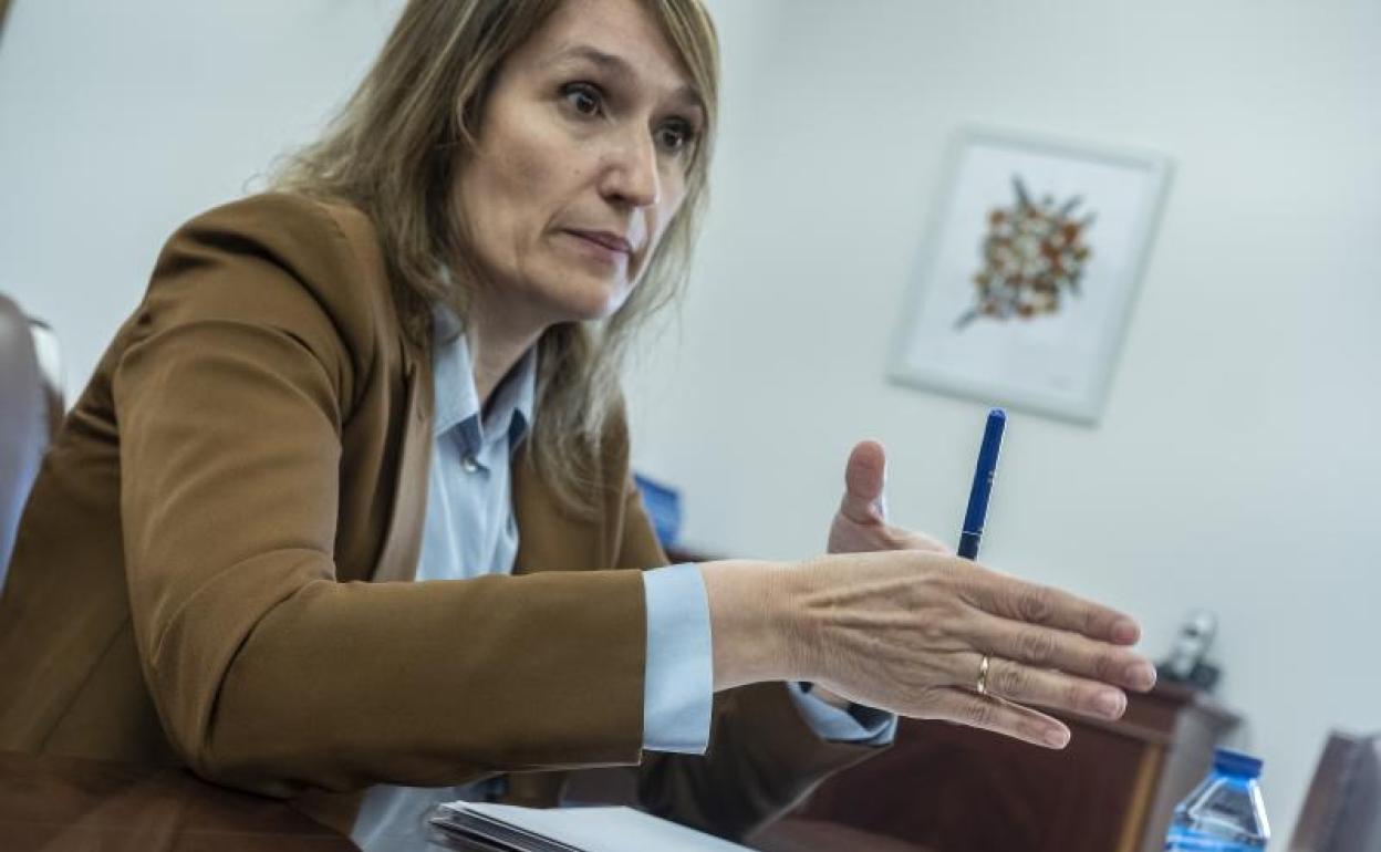 Rocío Lucas, consejera de Educación de la Junta de Castilla y León.