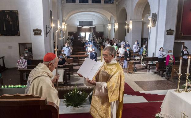 El cardenal Blázquez presidió la misa central de la jornada. 