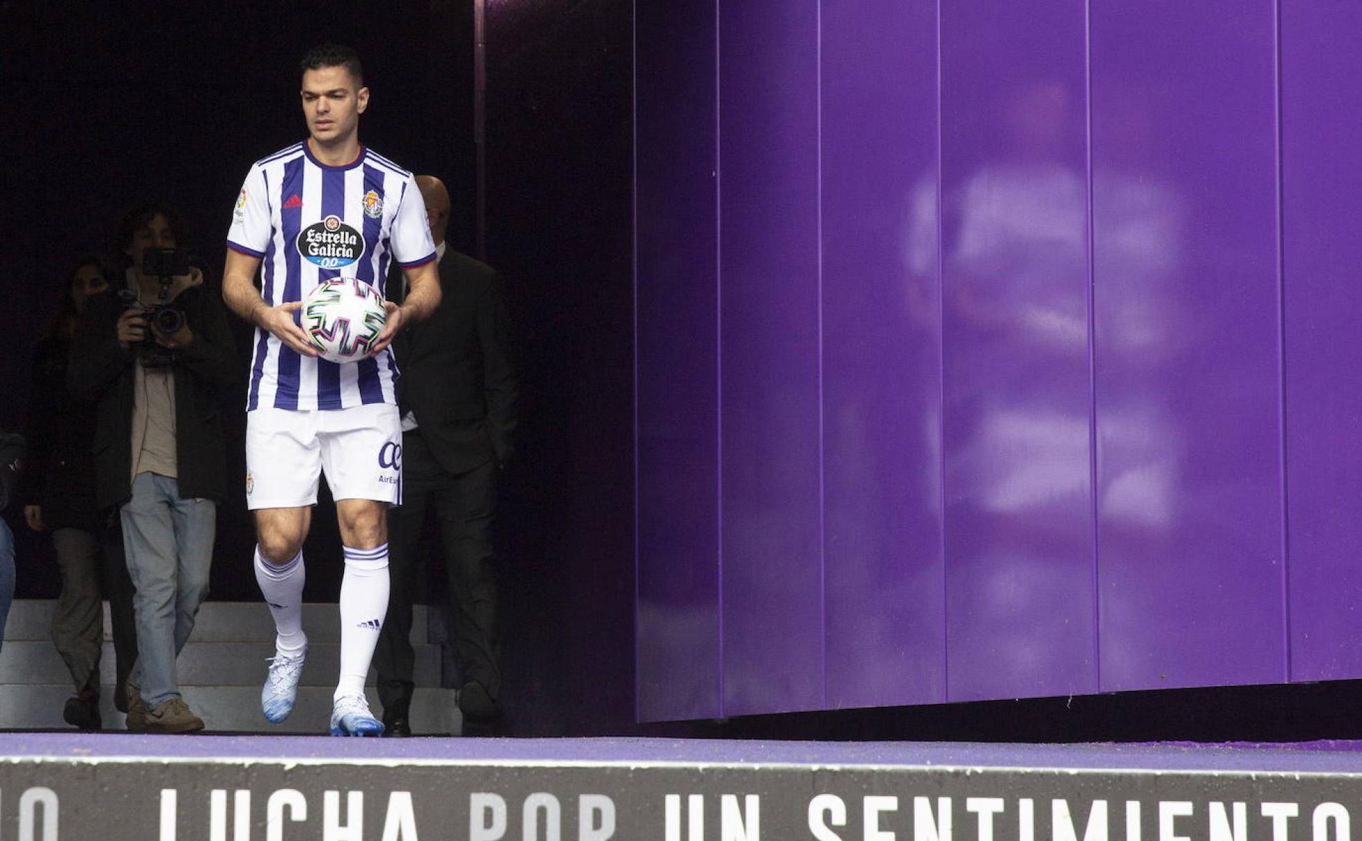 Ben Arfa, el día de su presentación el pasado mes de enero. 