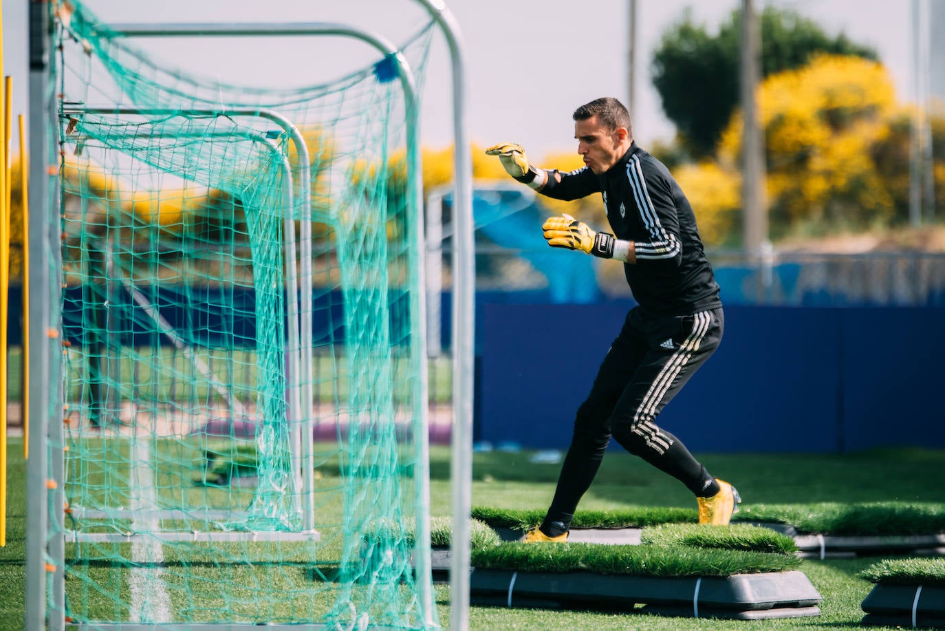 Los jugadores del Pucela siguen con su preparación para retomar la competición liguera. 