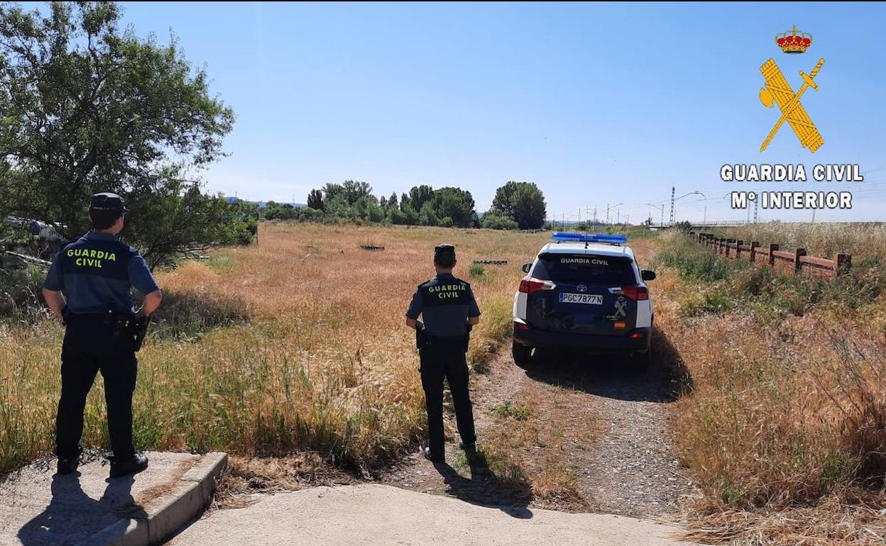 Agentes de la Guardia Civil. 