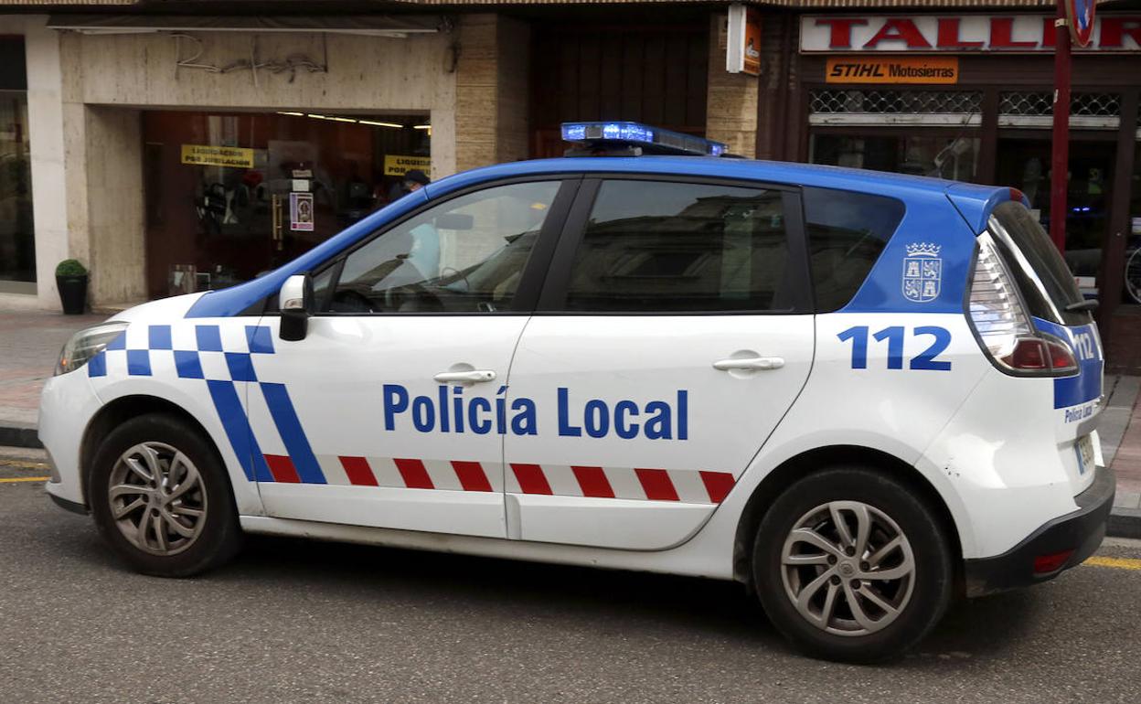Detenido en Palencia por lanzarse contra los coches que circulaban por la avenida de Madrid