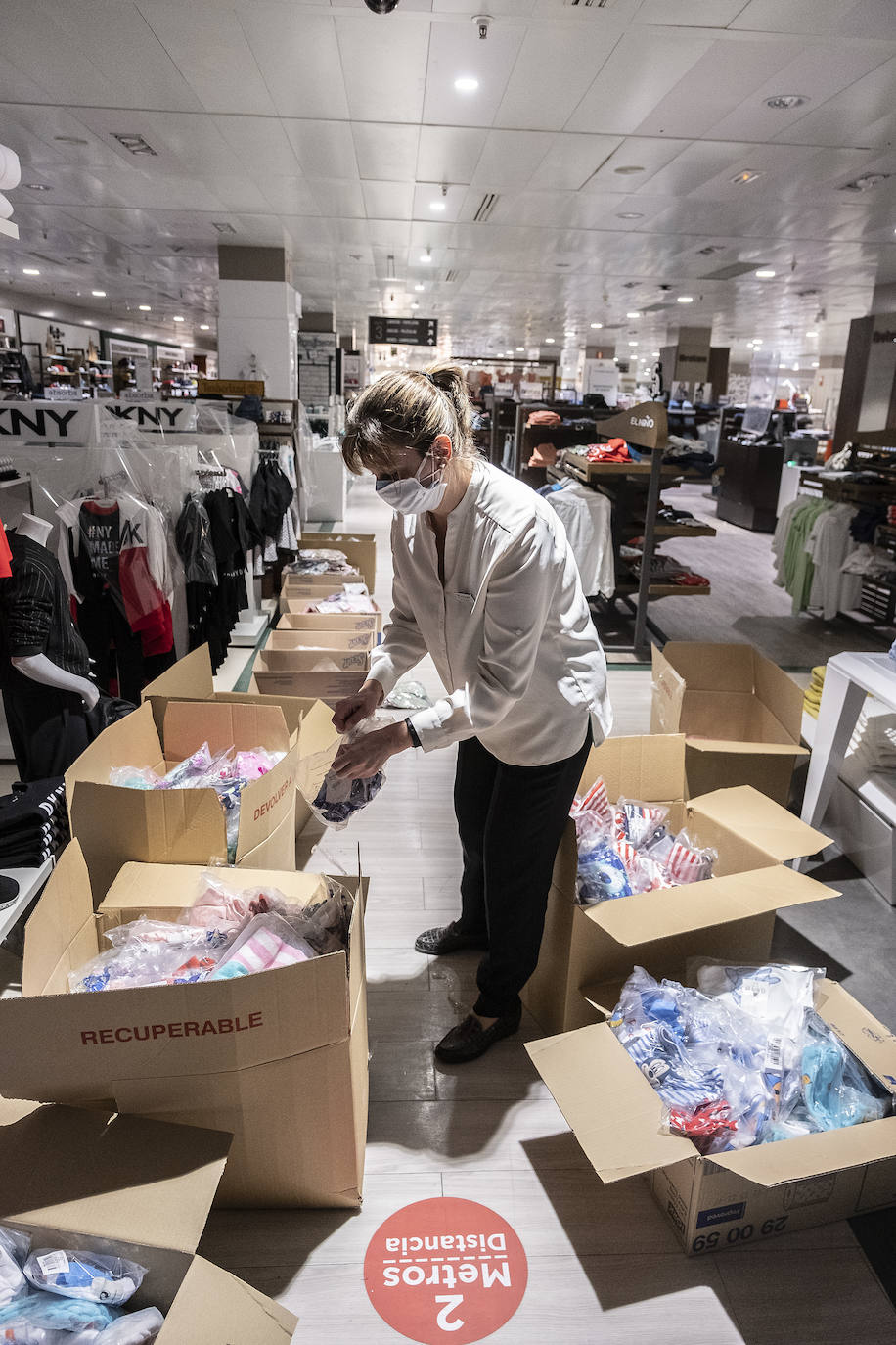 El Corte Inglés se prepara para la reapertura en fase 2. 