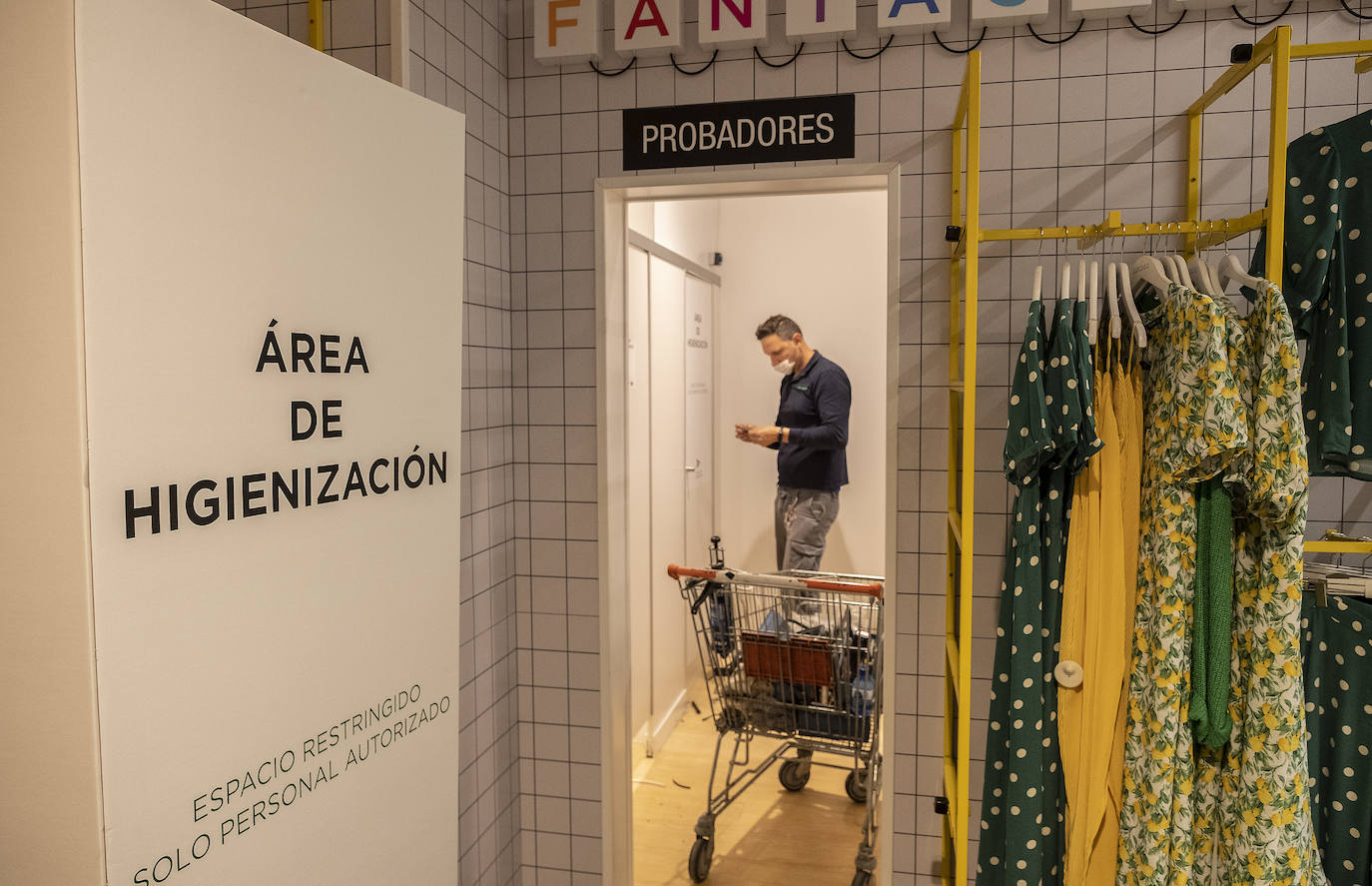 El Corte Inglés se prepara para la reapertura en fase 2. 