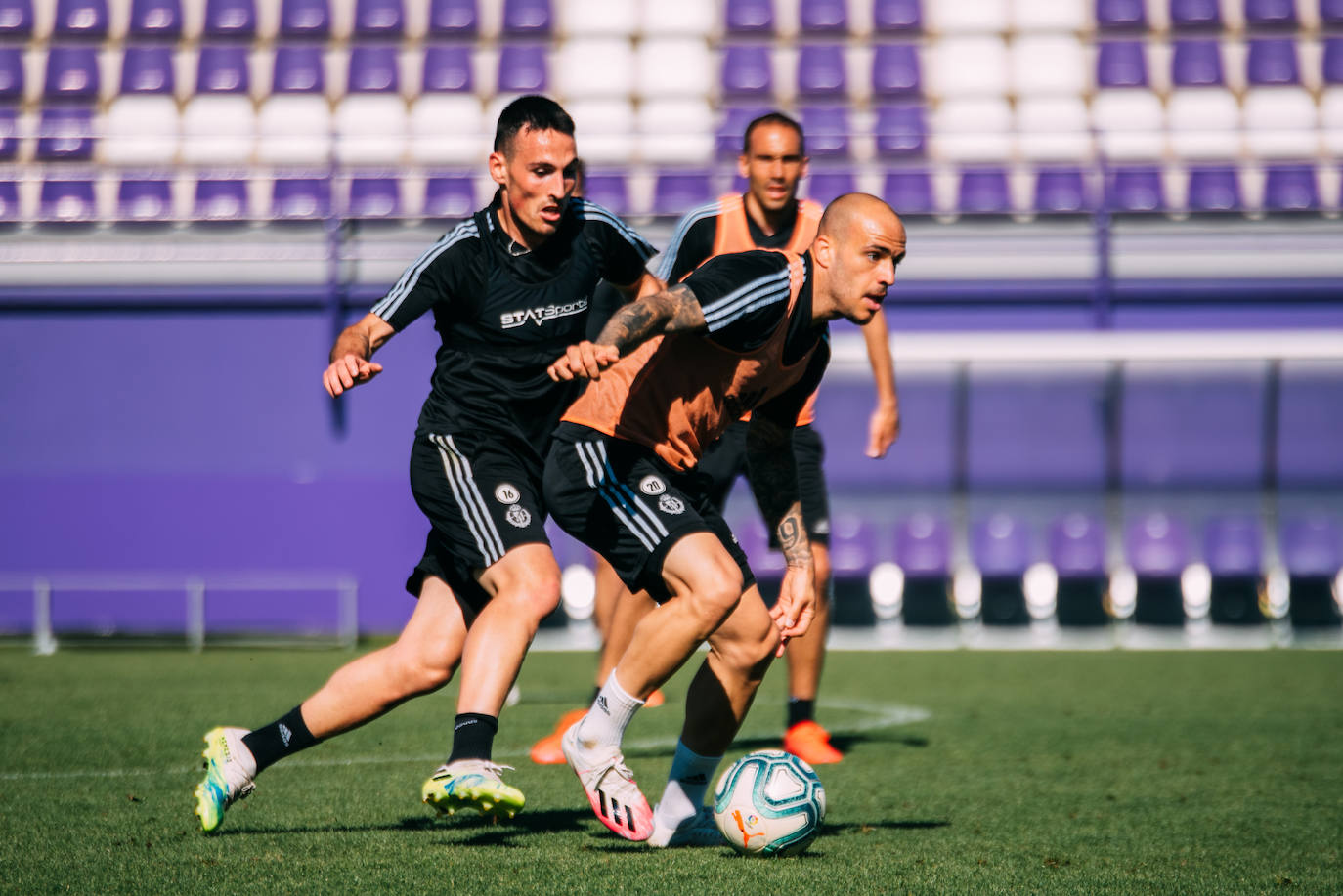 Fotos: Entrenamiento del Real Valladolid del viernes, 5 de junio