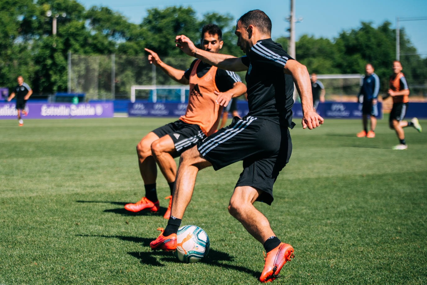 Fotos: Entrenamiento del Real Valladolid del viernes, 5 de junio