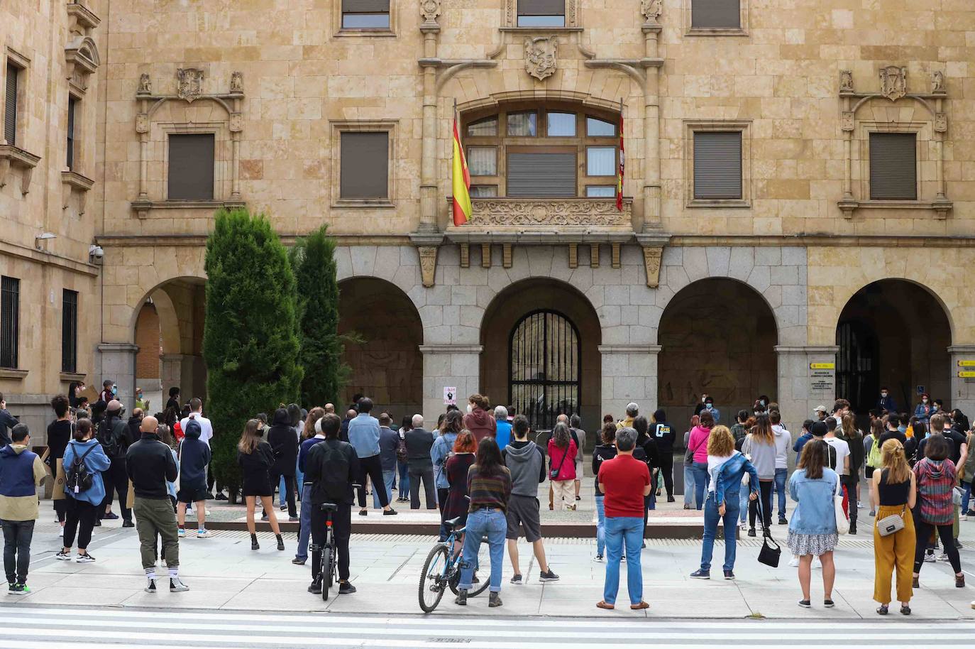 Fotos: Manifestación contra el racismo en Salamanca