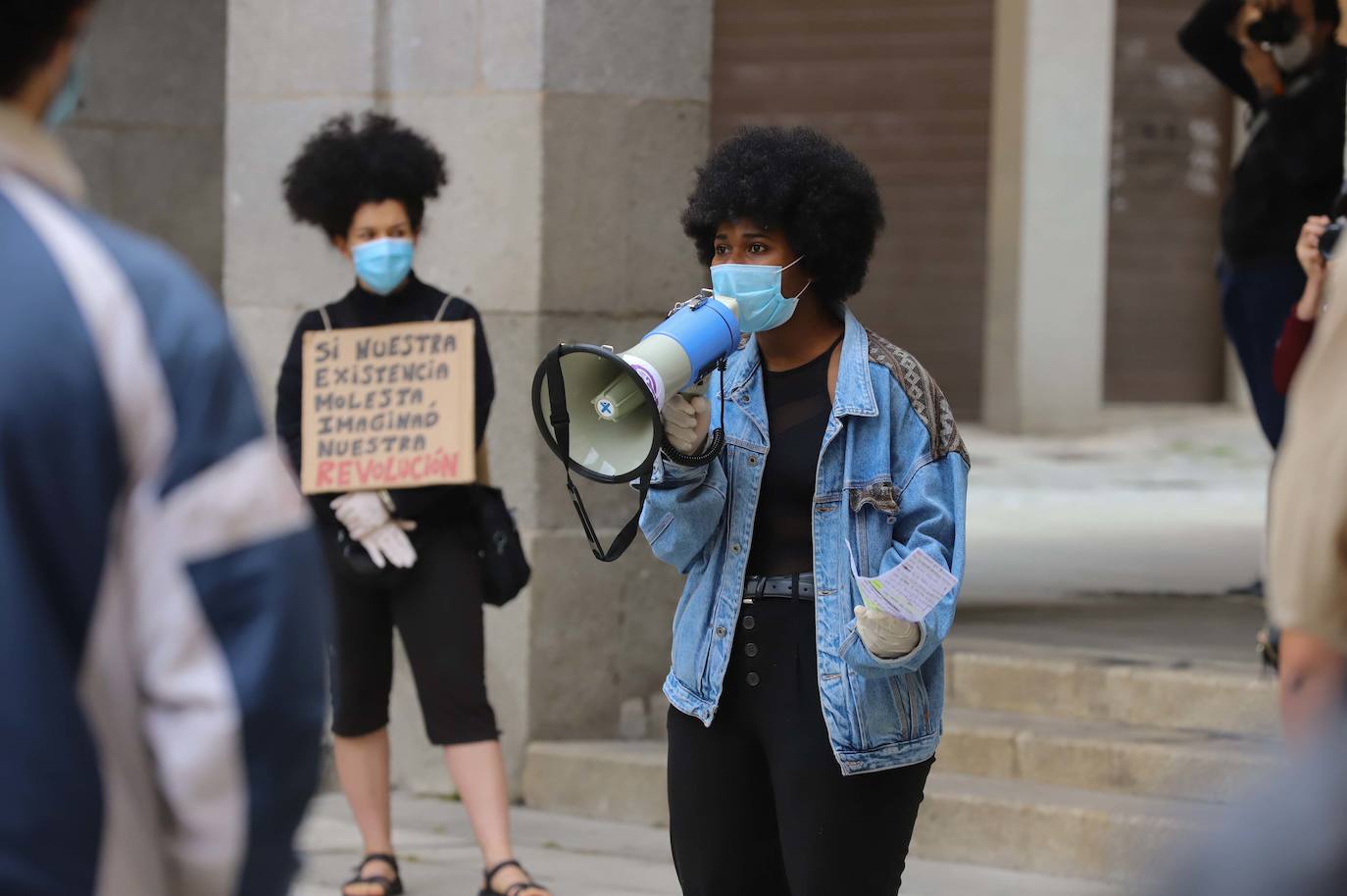 Fotos: Manifestación contra el racismo en Salamanca