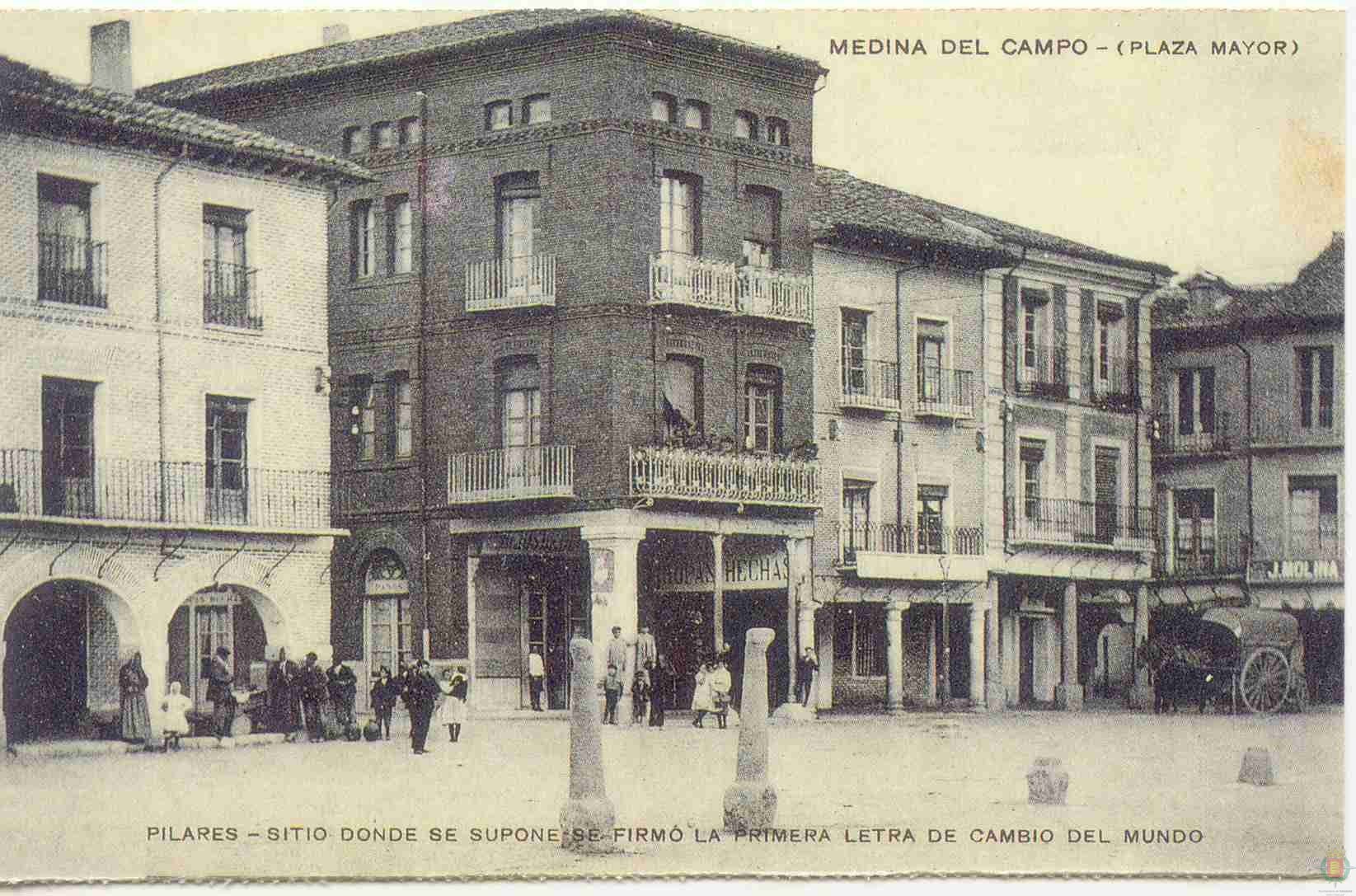 Fotos: Estampas del Valladolid antiguo (XLIII): Medina del Campo, postales del siglo XX