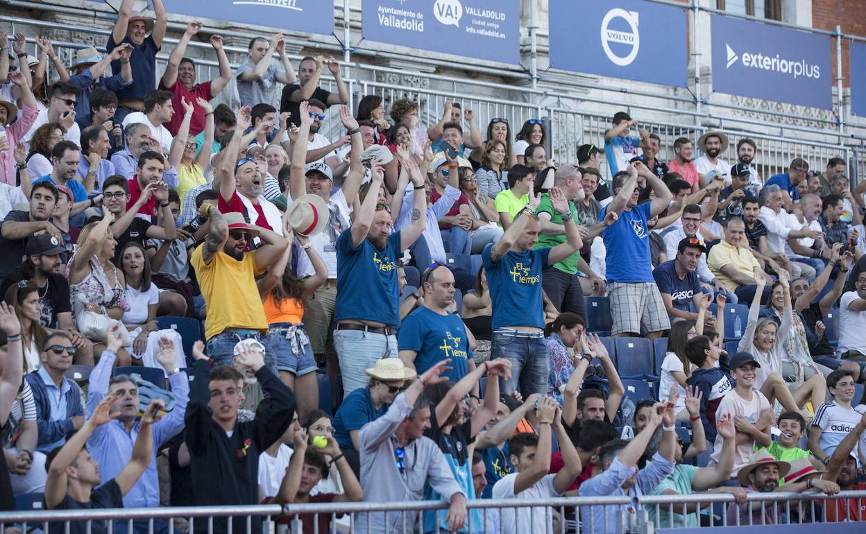 Semifinal de la edición pasada del Valladolid Máster. 