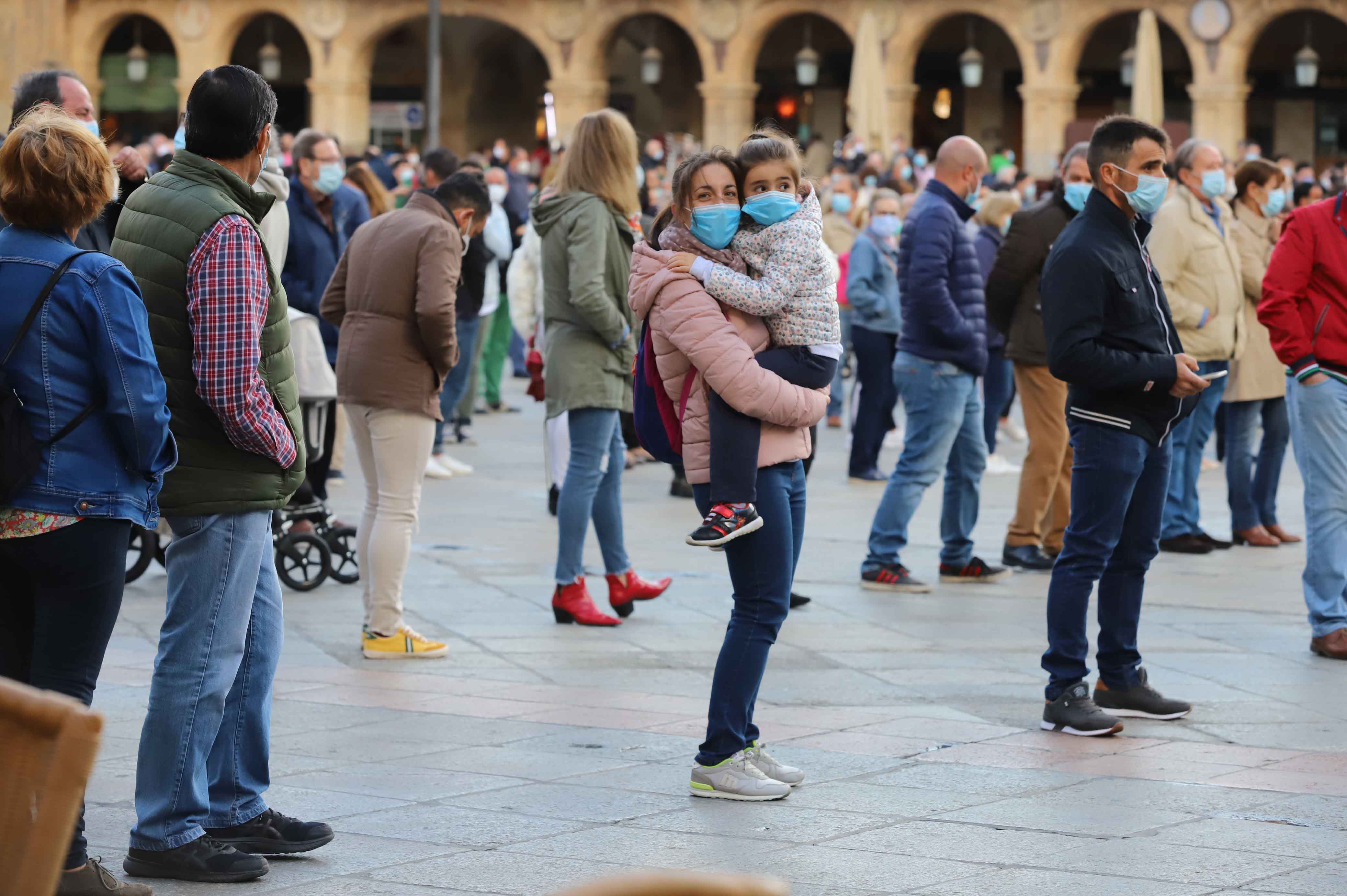 Fotos: El mundo del toro se reivindica en la Plaza Mayor de Salamanca