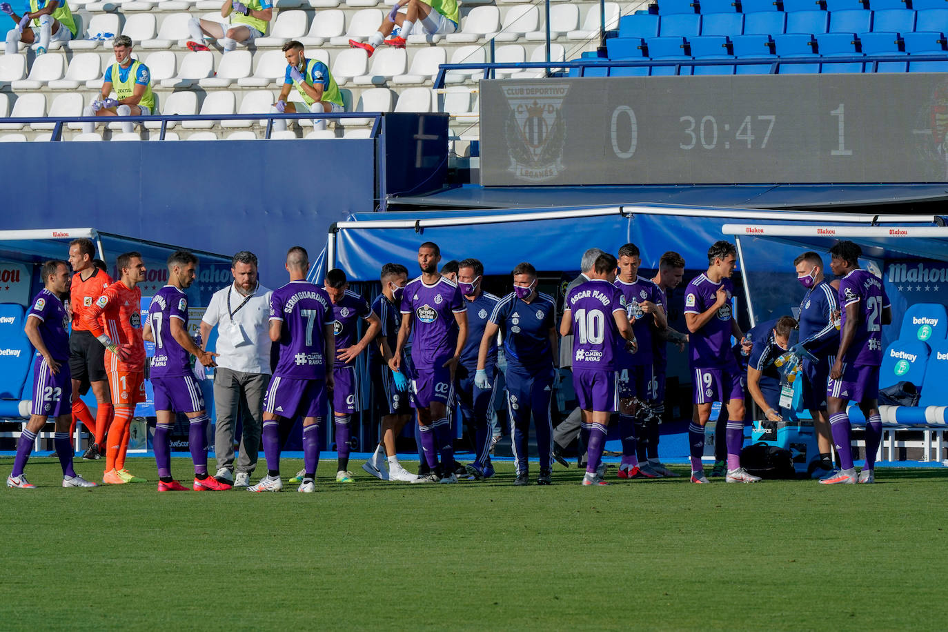 Fotos: Las imágenes del partido Leganés - Real Valladolid