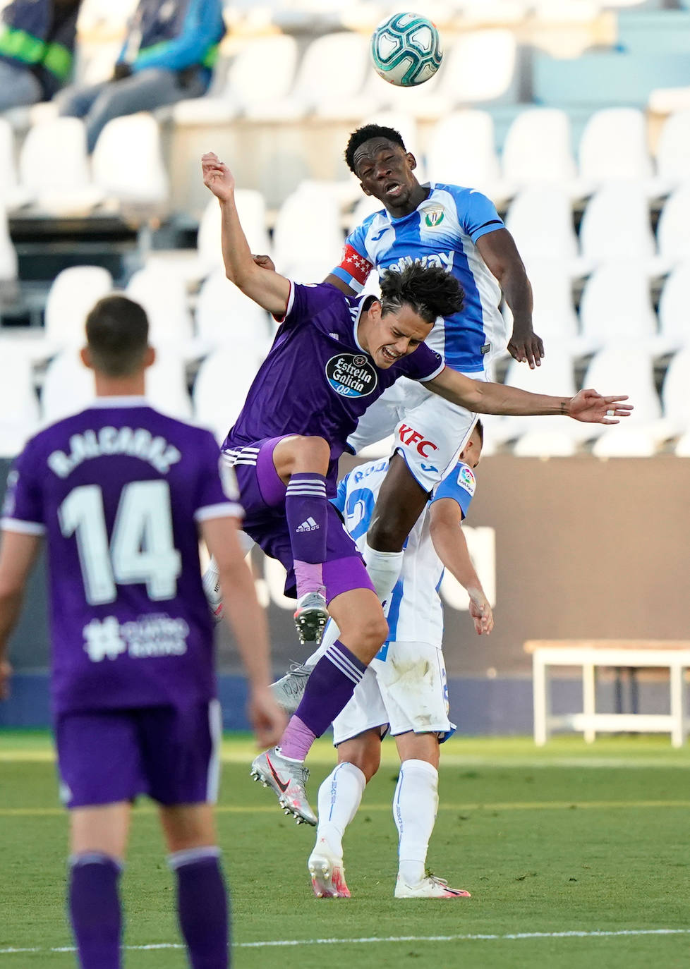Fotos: Las imágenes del partido Leganés - Real Valladolid