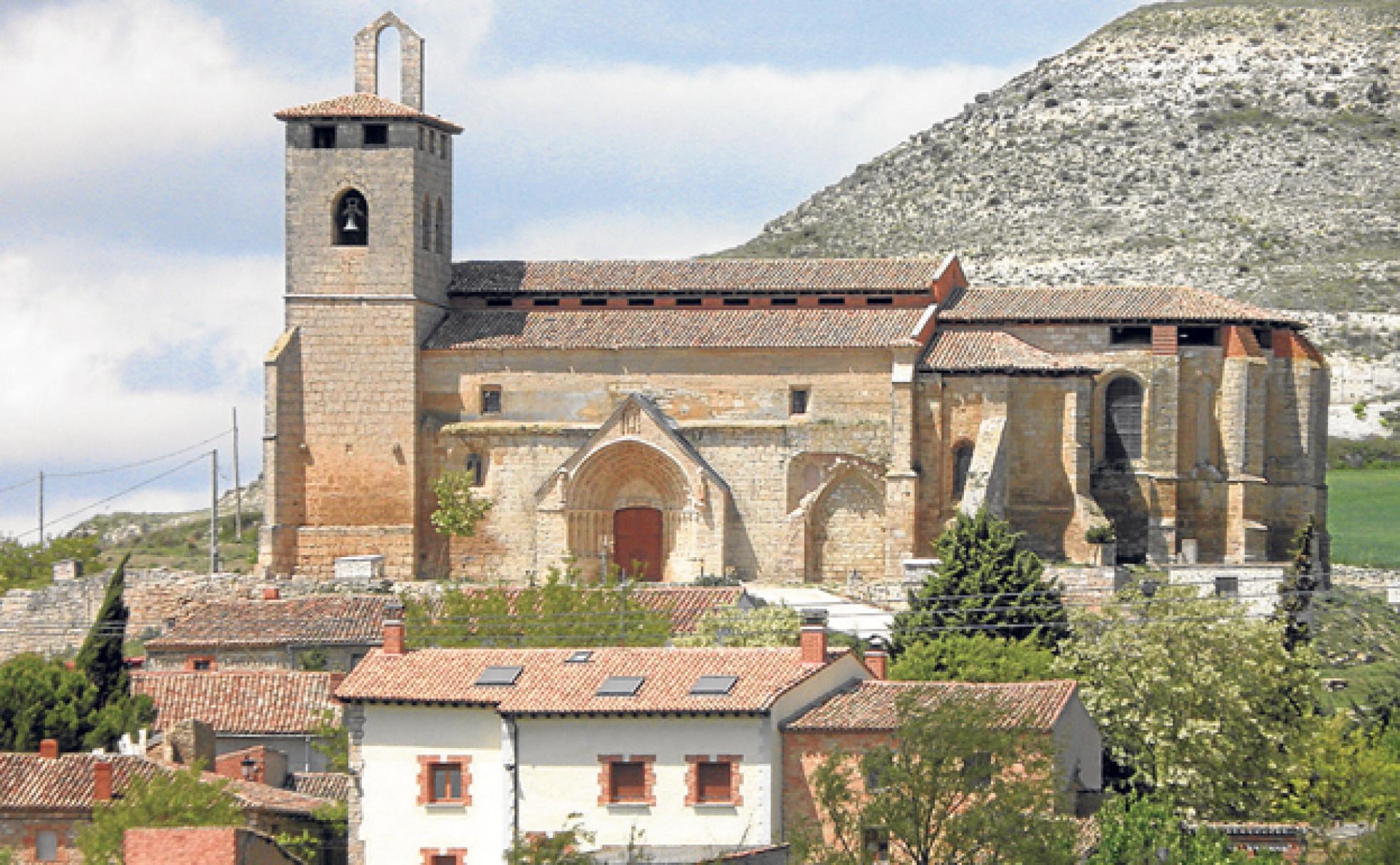 Vista general de la iglesia de San Millán.