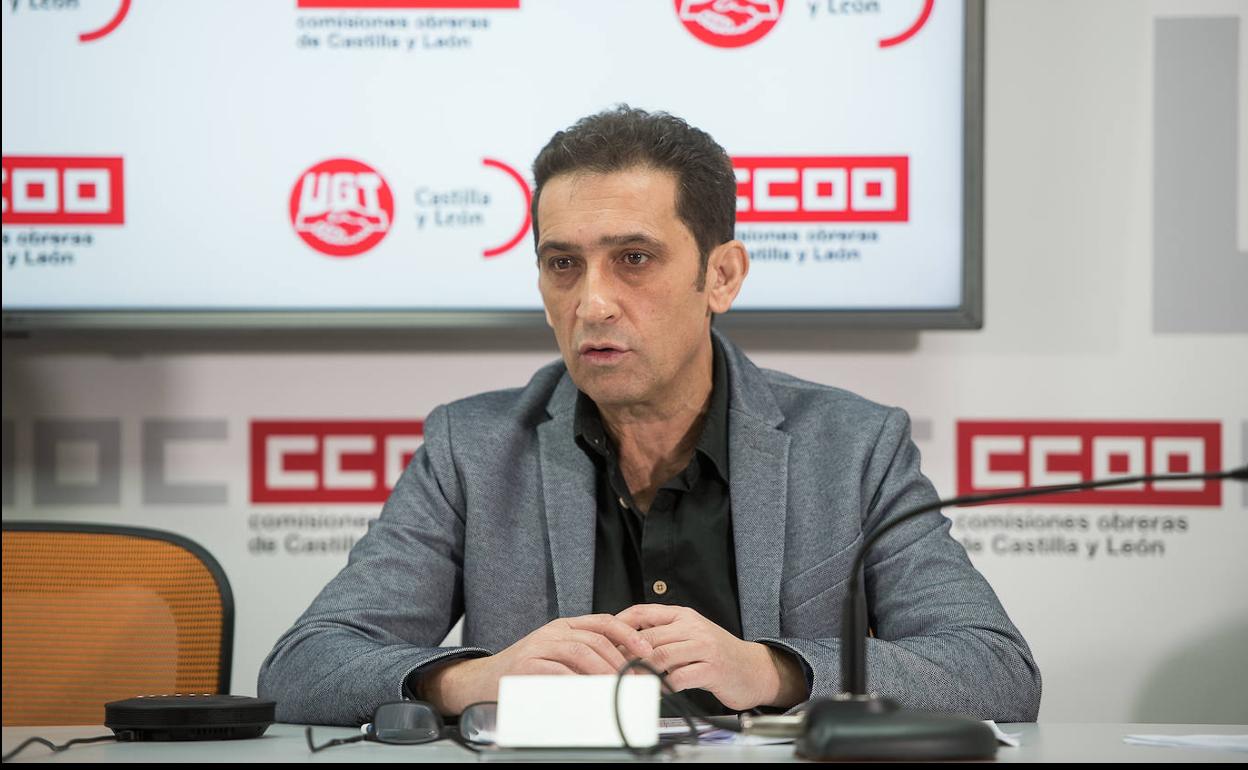 El secretario general de CCOO, 