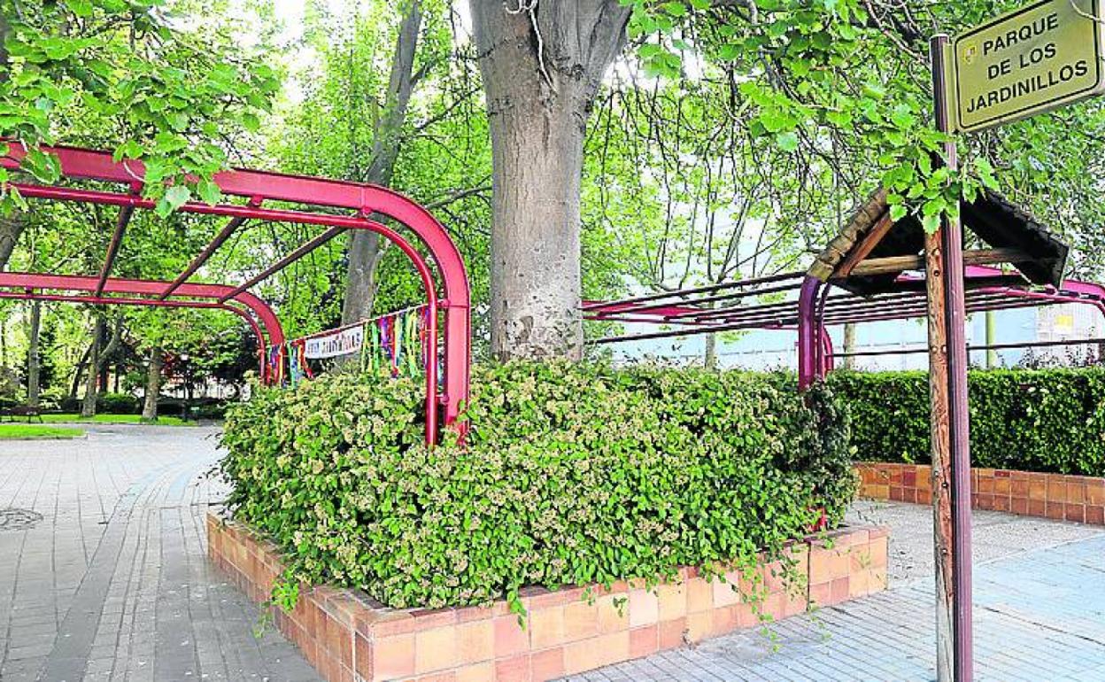 Parque de los Jardinillos de Palencia.