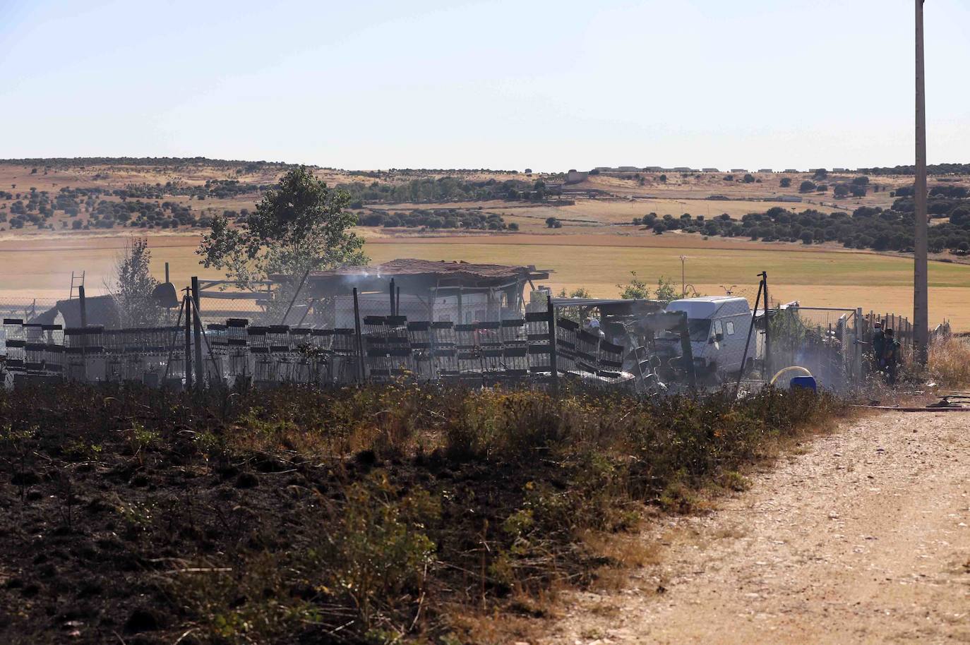 Fotos: Incendio en Calvarrasa